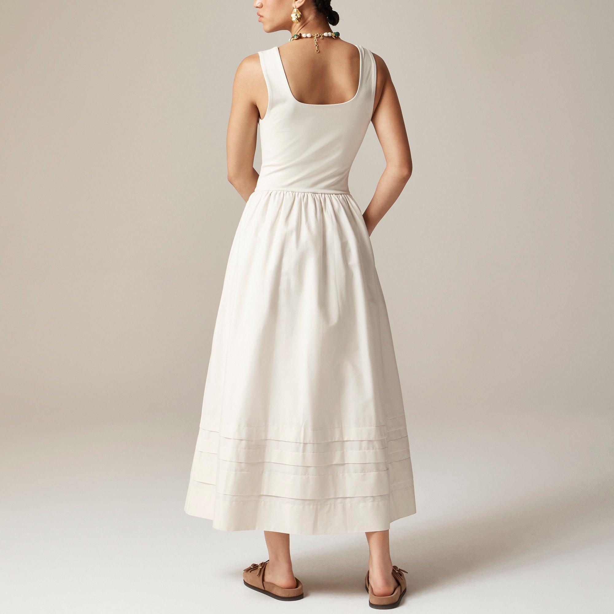 Drop-waist mixy dress Product Image