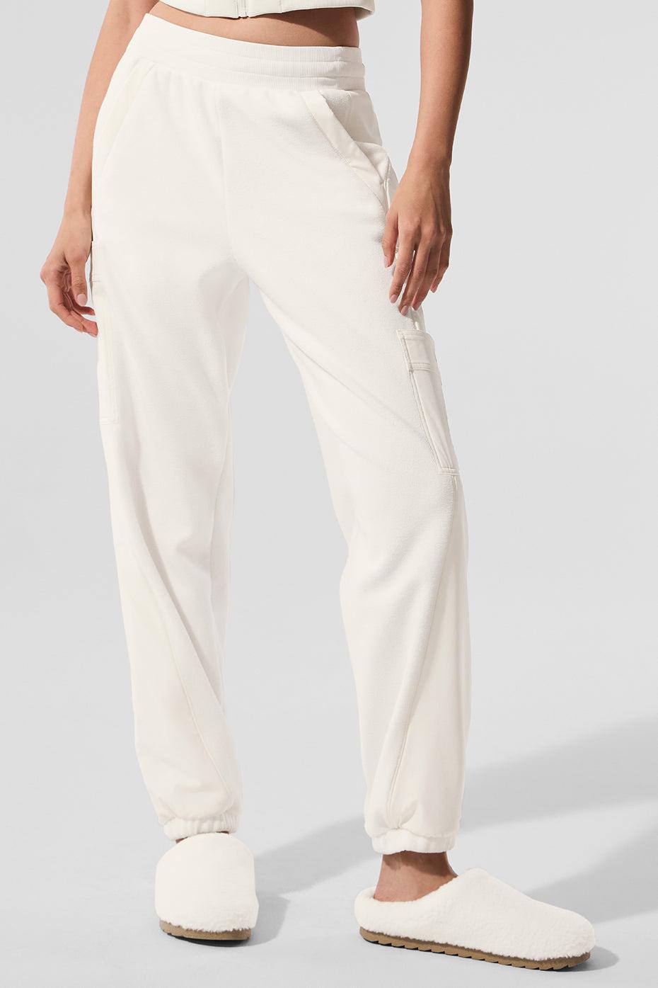 Polar Fleece Wintry Mix Pant - Ivory Female Product Image