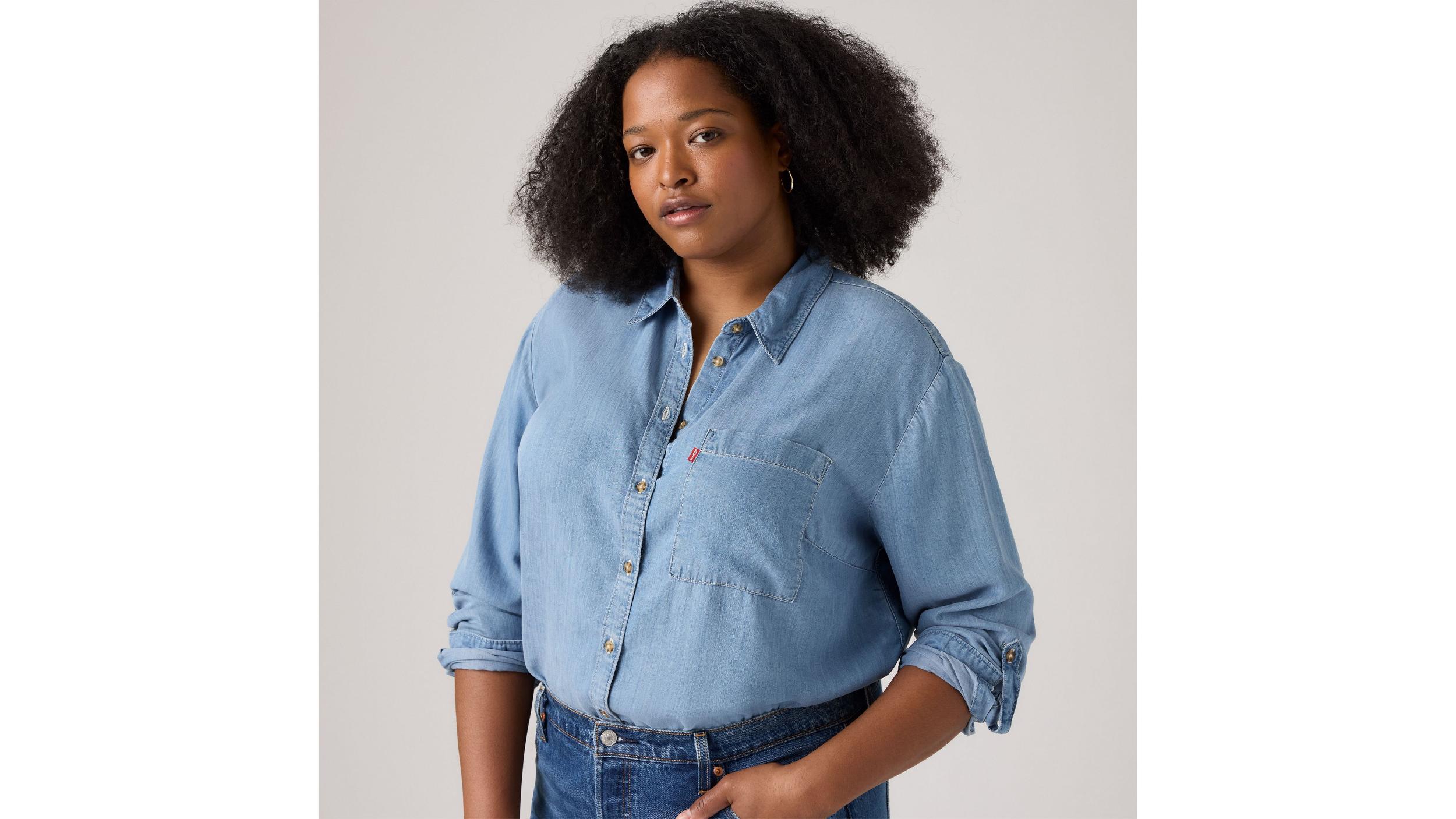 Darlene Utility Shirt (Plus Size) Product Image