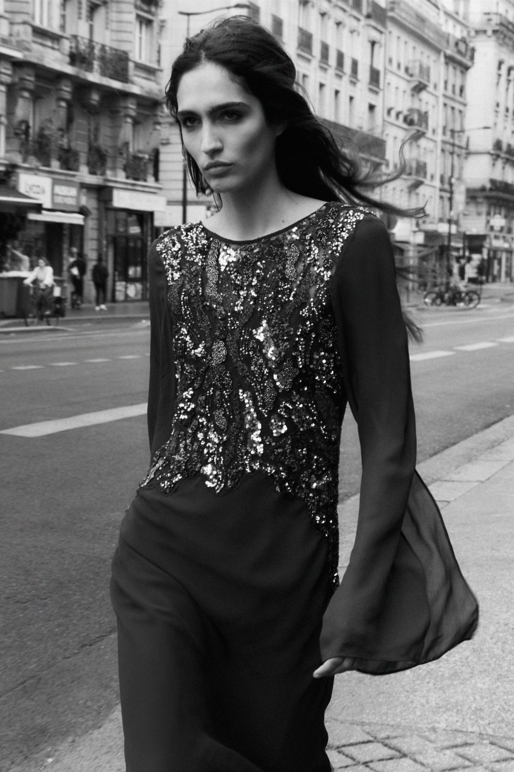 EMBROIDERED DRESS ZW COLLECTION Product Image