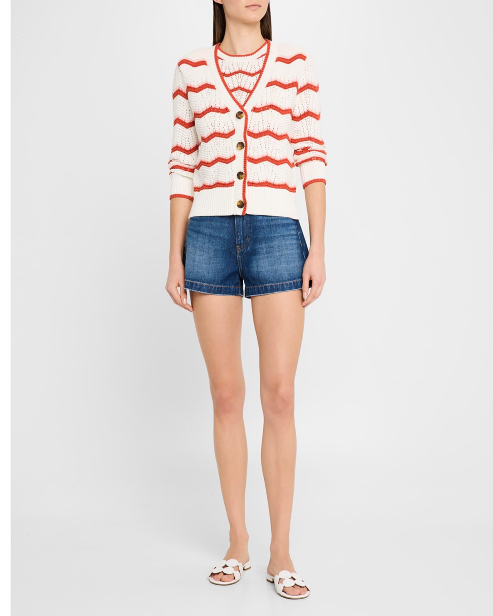 Ansonia Knit Chevron Cardigan Product Image