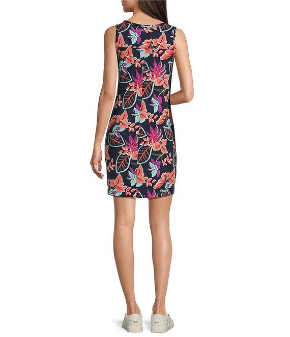 Columbia Women's Chill River Printed Crew Neck Sleeveless Shift Dress Product Image