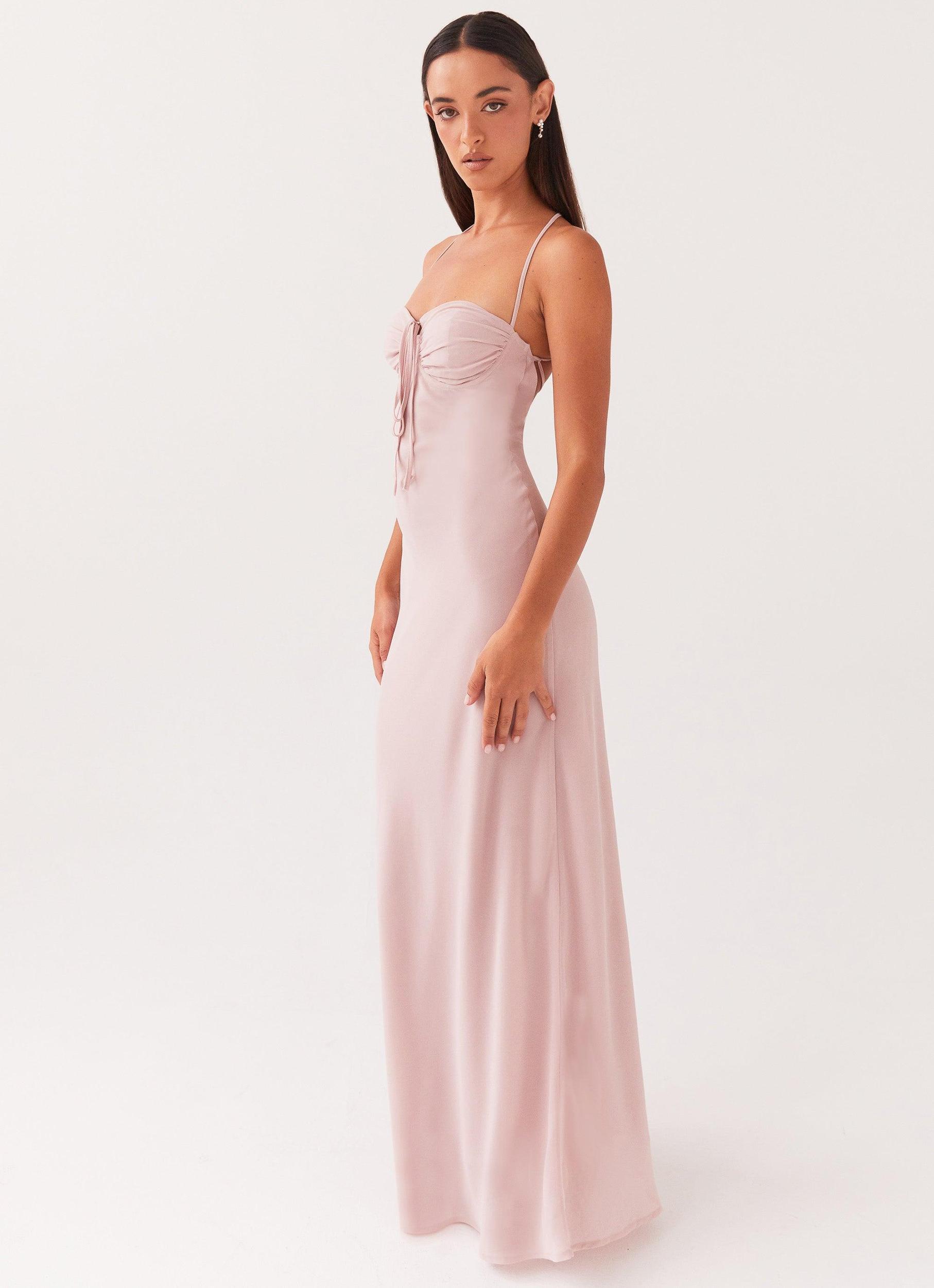 Aveline Maxi Dress - Mauve Product Image