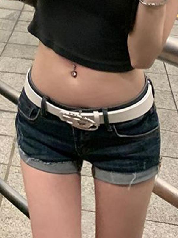 American Vintage High Street Denim Shorts Product Image