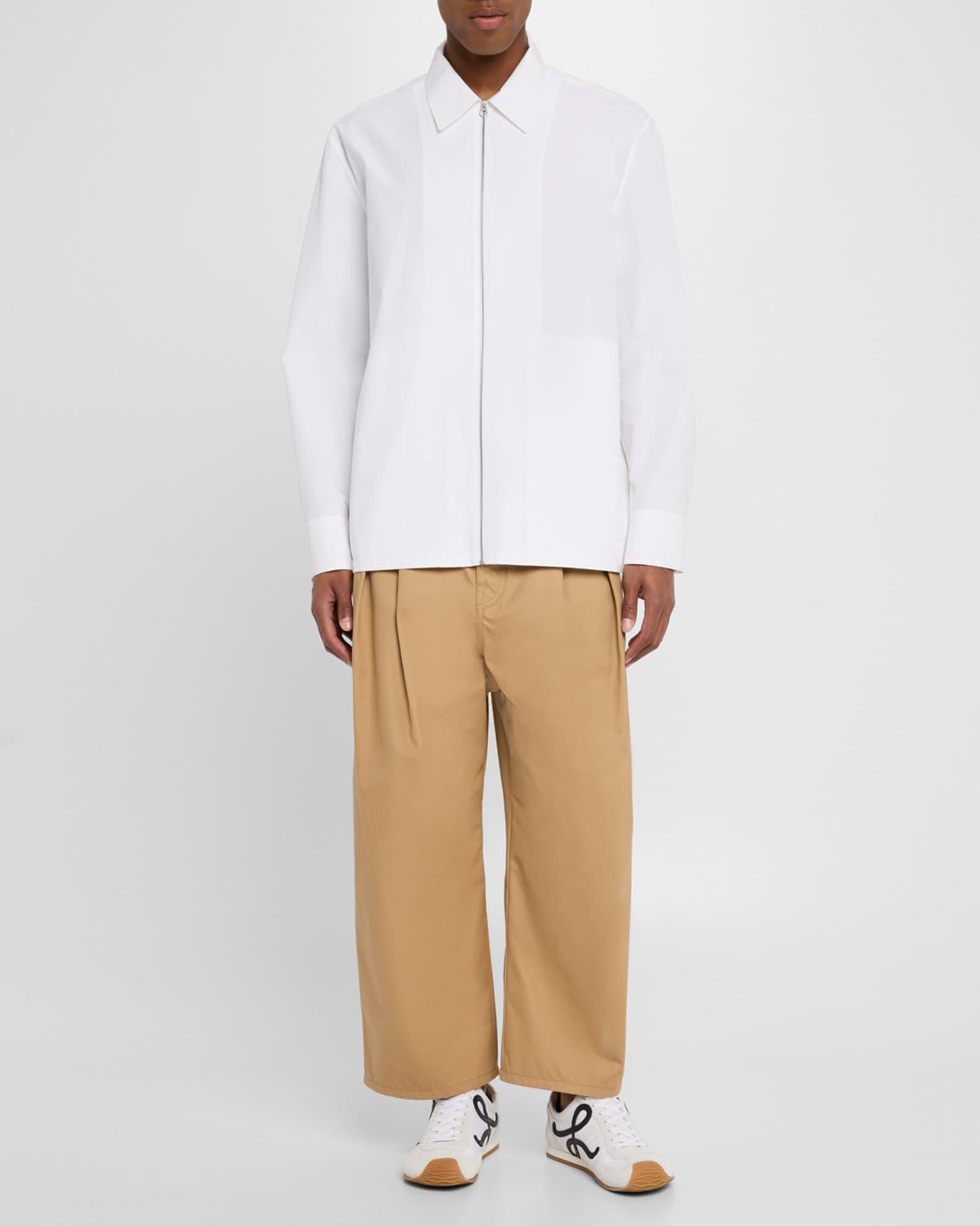 Men's Ballet Runner 2.0 Nylon and Calfskin Low-Top Sneakers Product Image