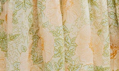 FREE PEOPLE Adriel Floral Print Knee Length Cami Dress In White Product Image