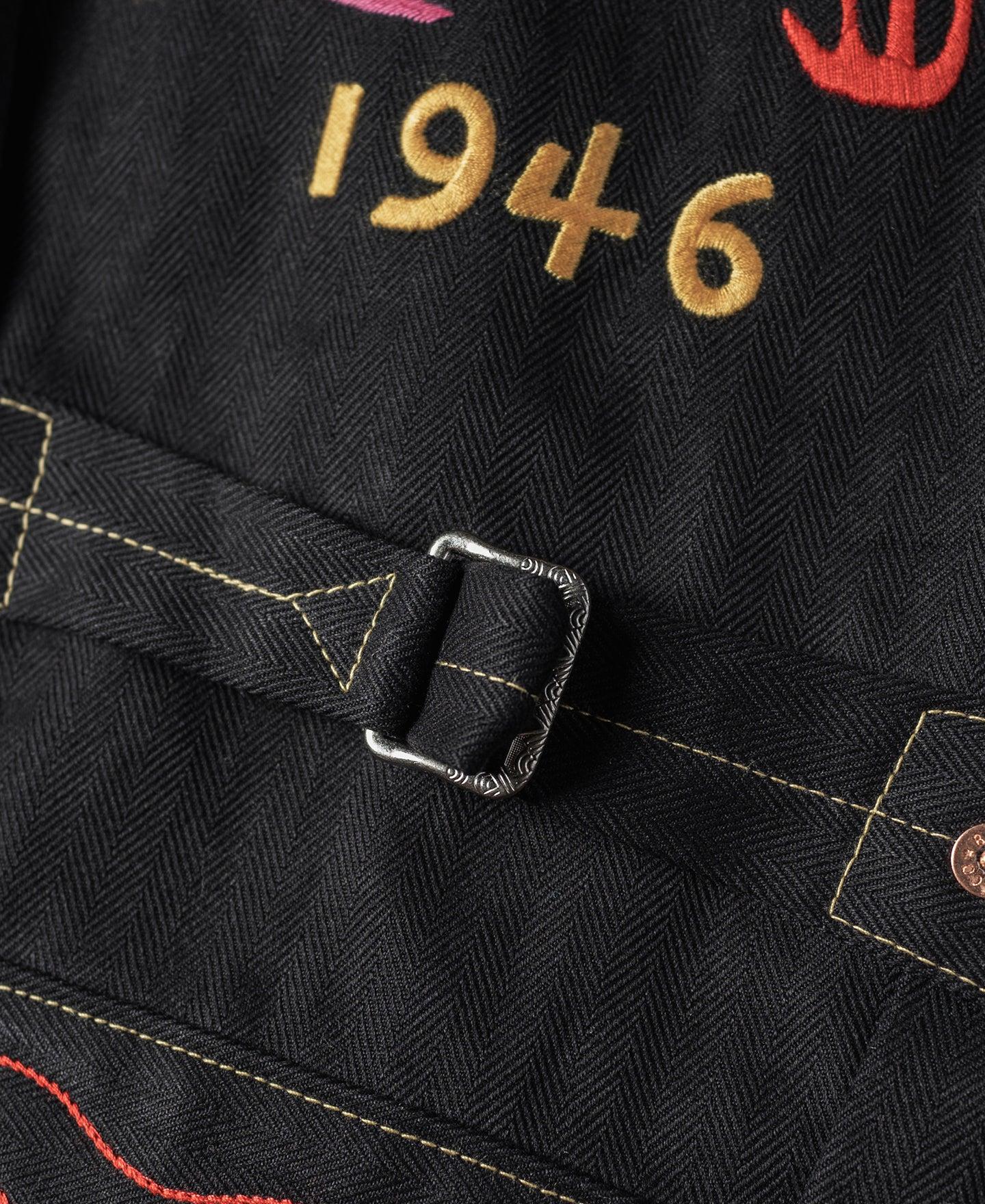 1946 China Dragon Embroidery Souvenir Tour Jacket Product Image