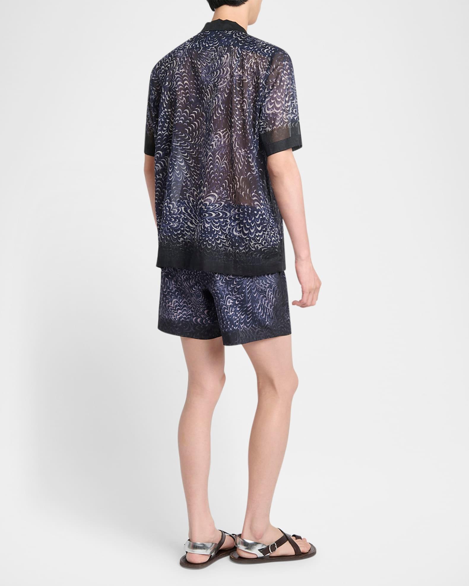 Men's Carltone Semi-Sheer Camp Shirt Product Image