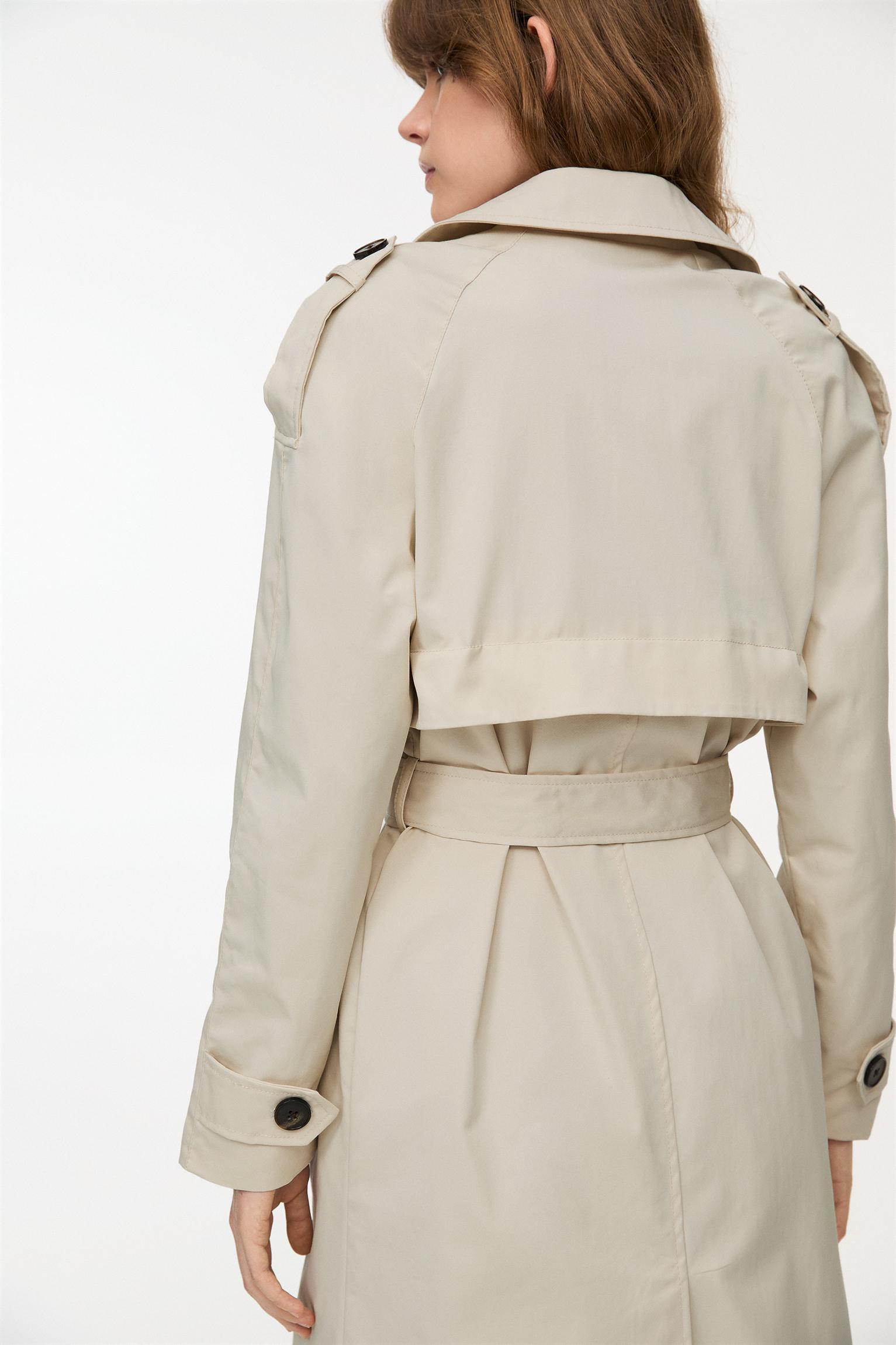 Belted trench coat Product Image