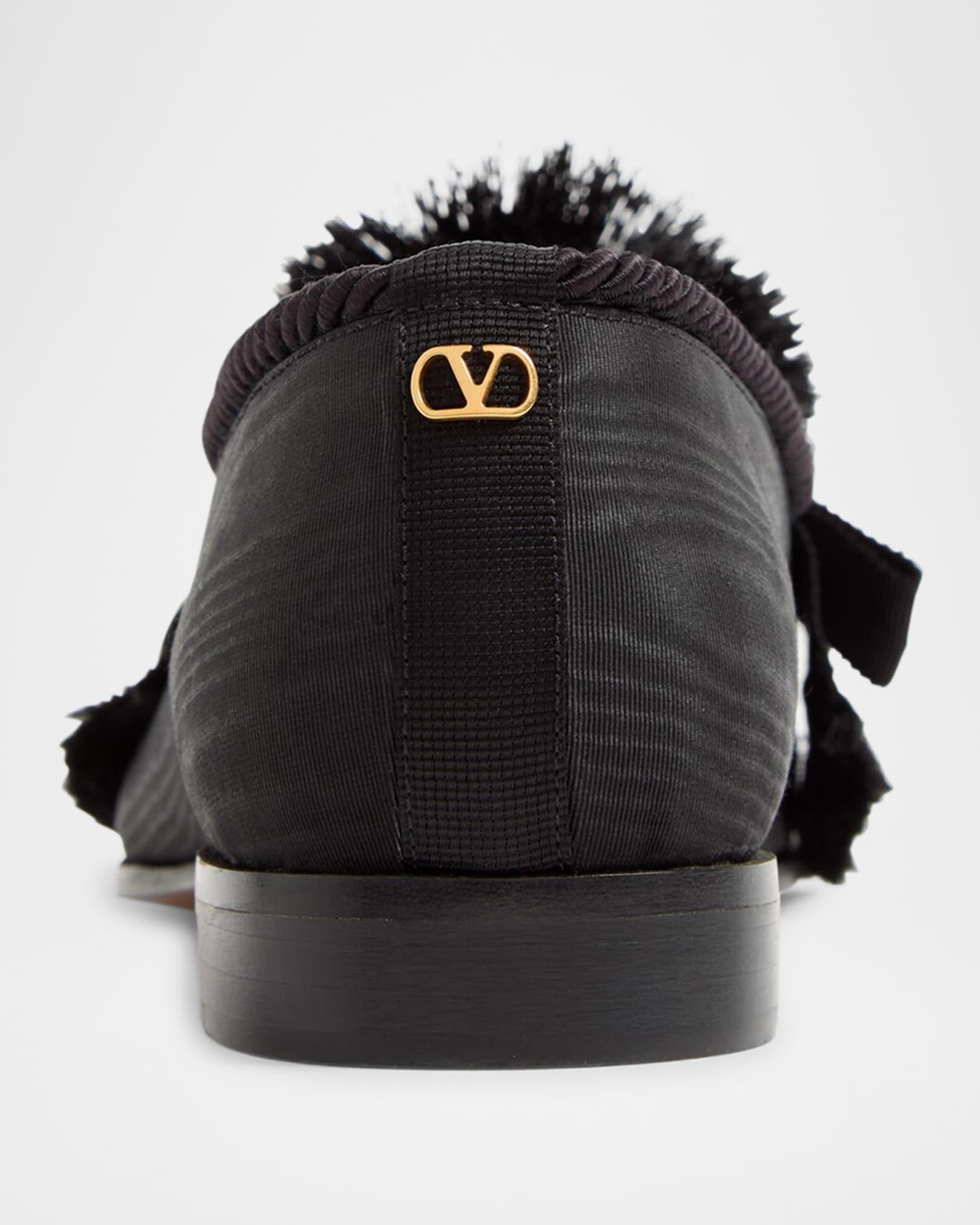 Mens Bowow Grosgrain and Pompom Loafers Product Image