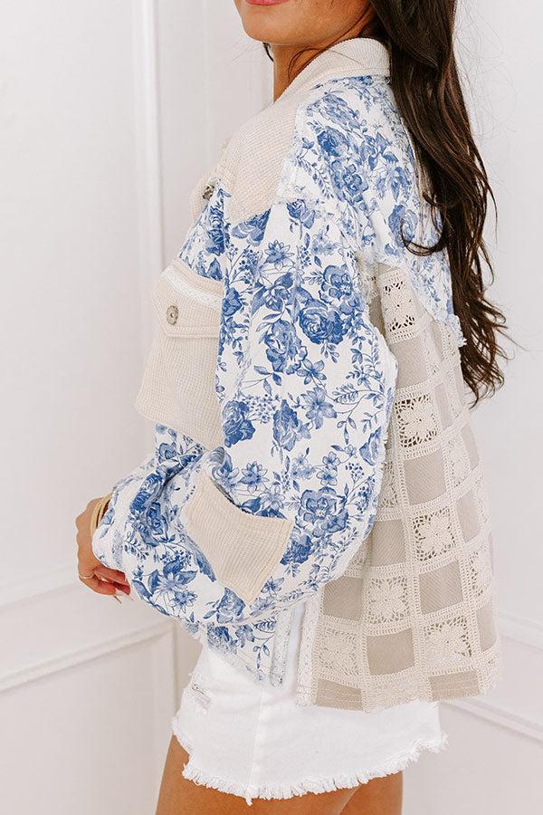 Garden Picnic Floral Jacket Product Image