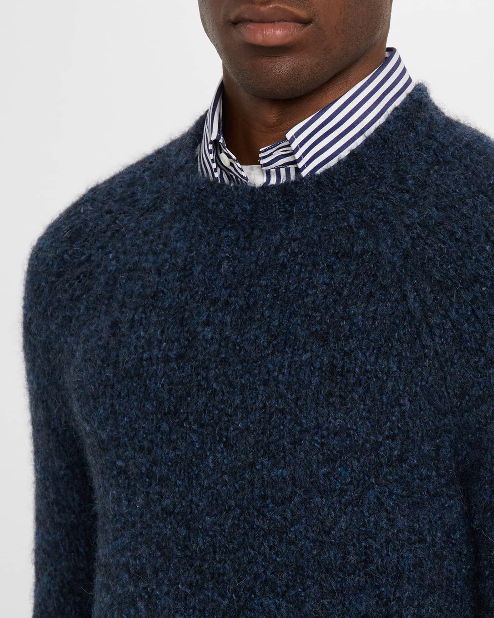 Men's Lofty Wool-Blend Crewneck Sweater Product Image