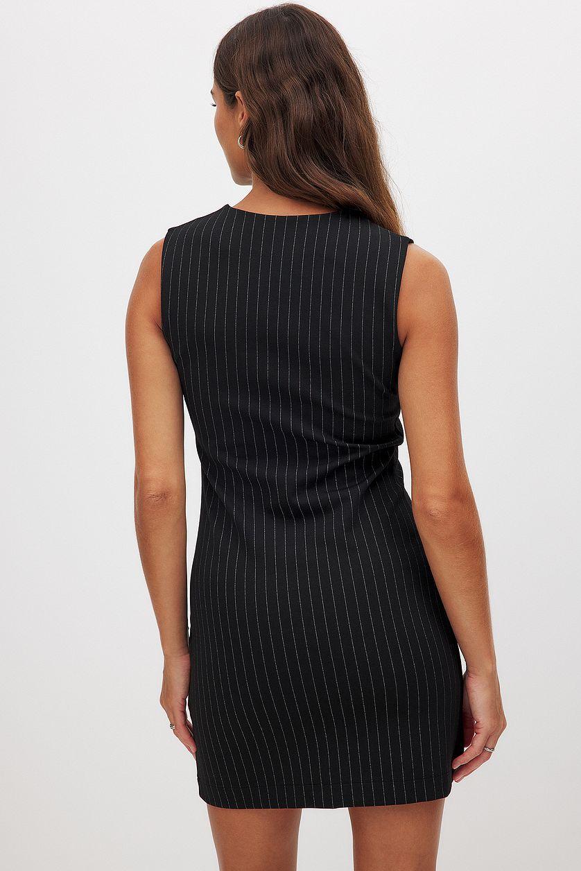 Punto Button Mini Dress Product Image