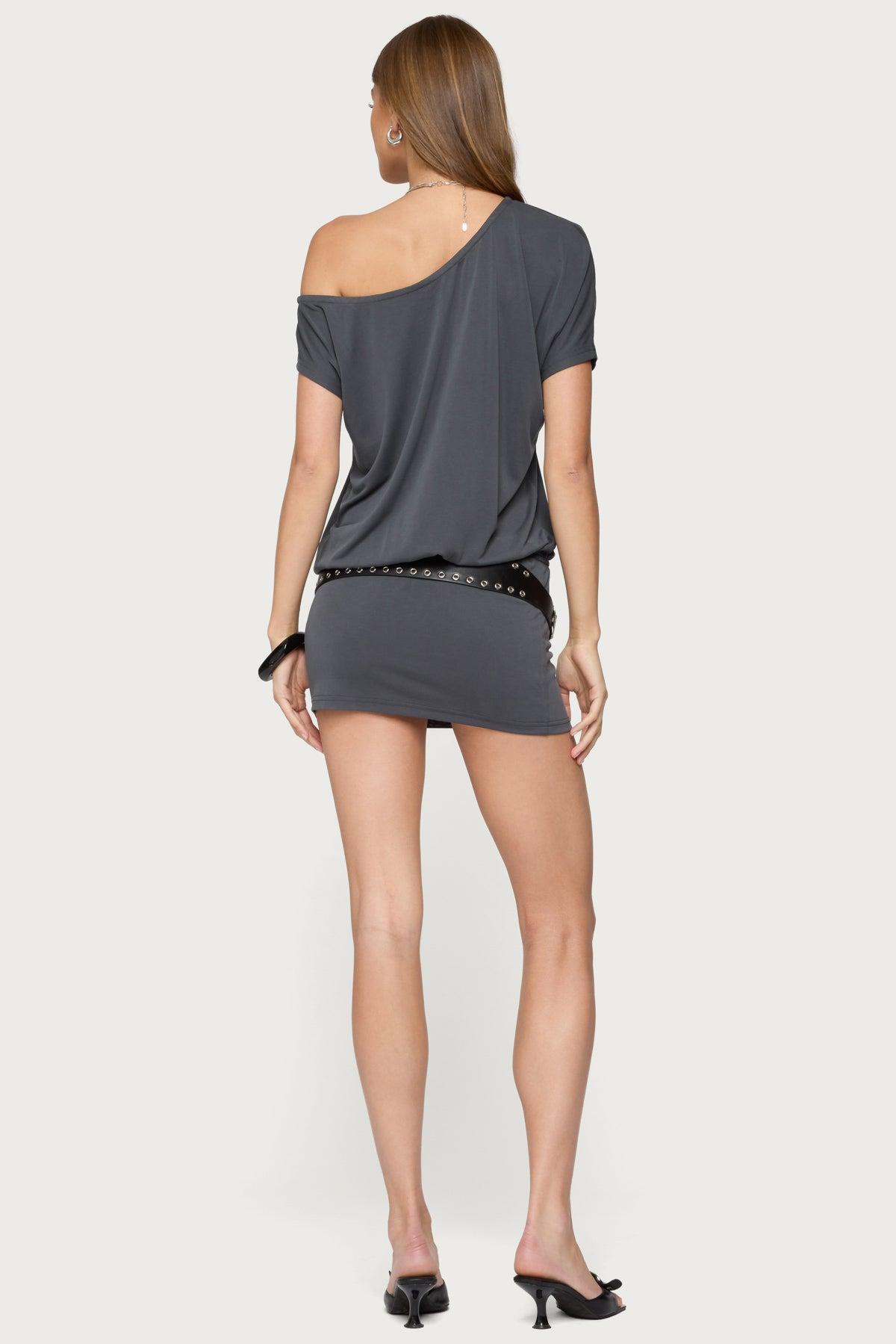 Sevie Off Shoulder Mini Dress Product Image