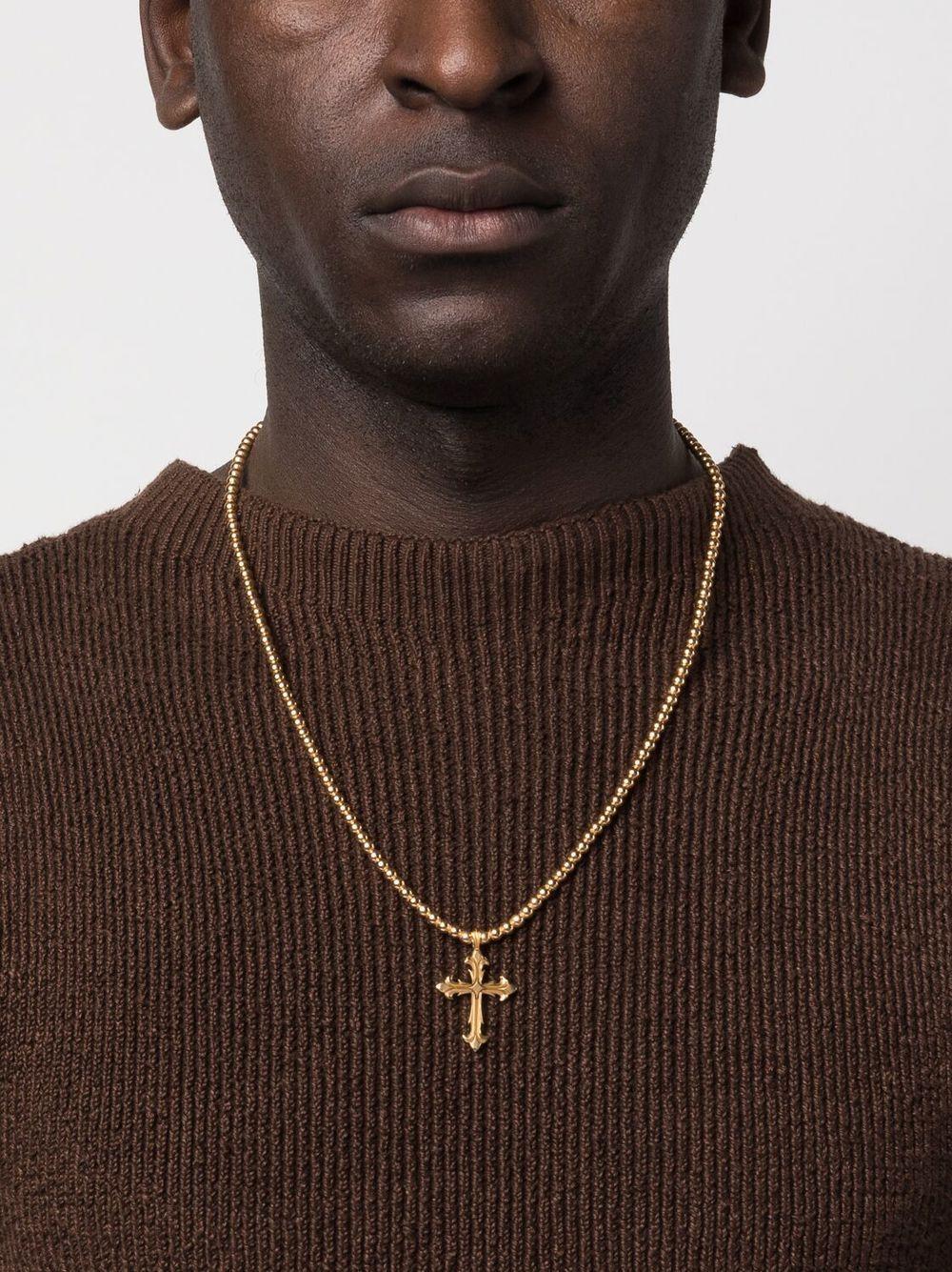 Fleury cross pendant necklace Product Image