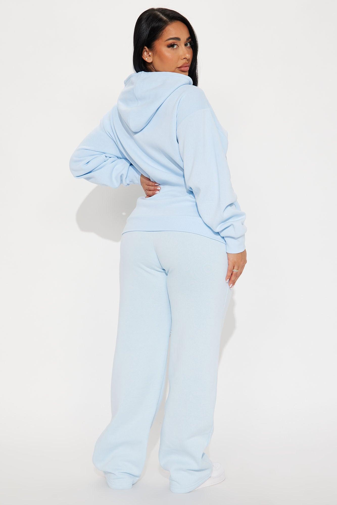 Von Dutch Classic Zip Front Hoodie - Blue/Black Product Image