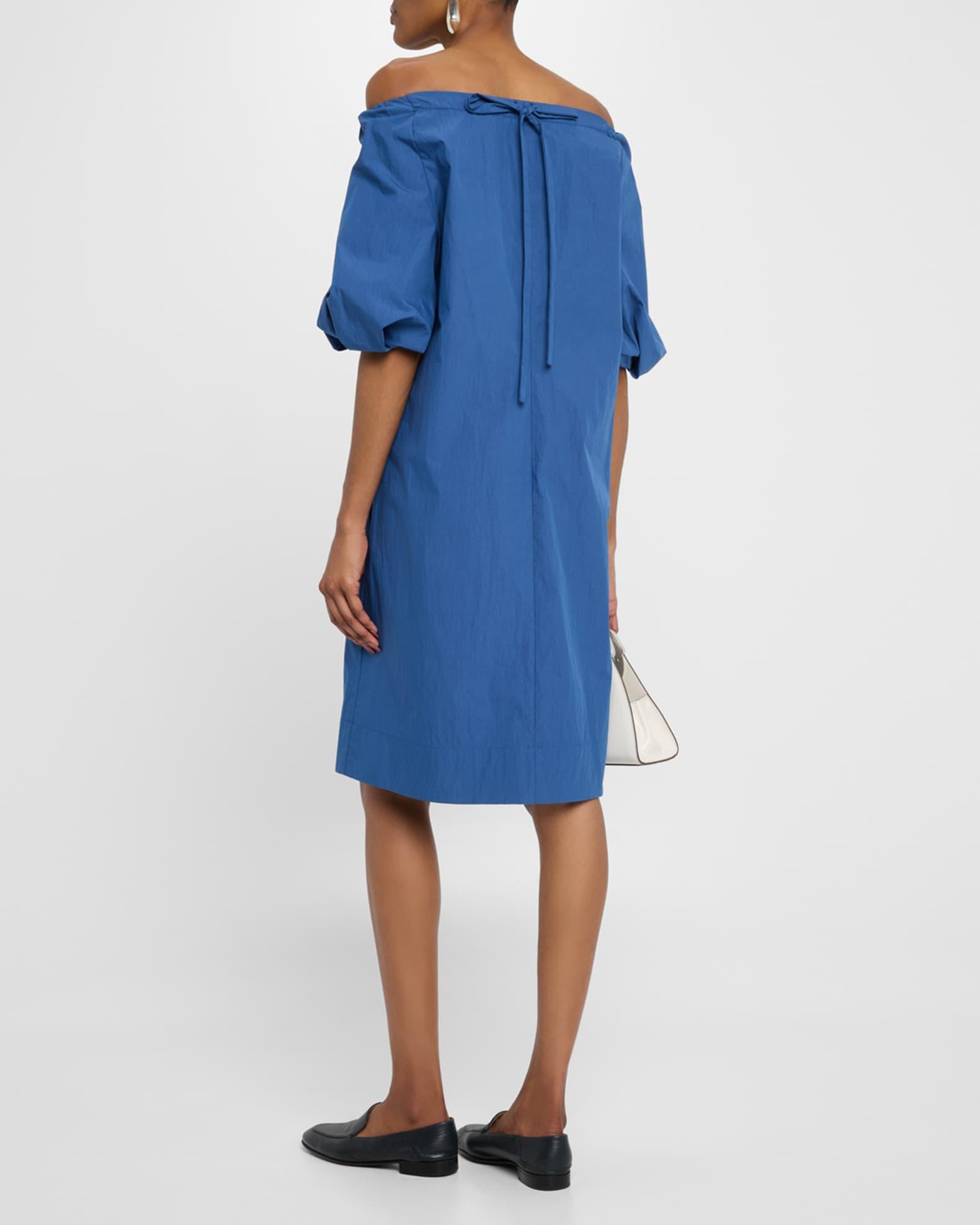 Ruched Off-Shoulder Dress Product Image
