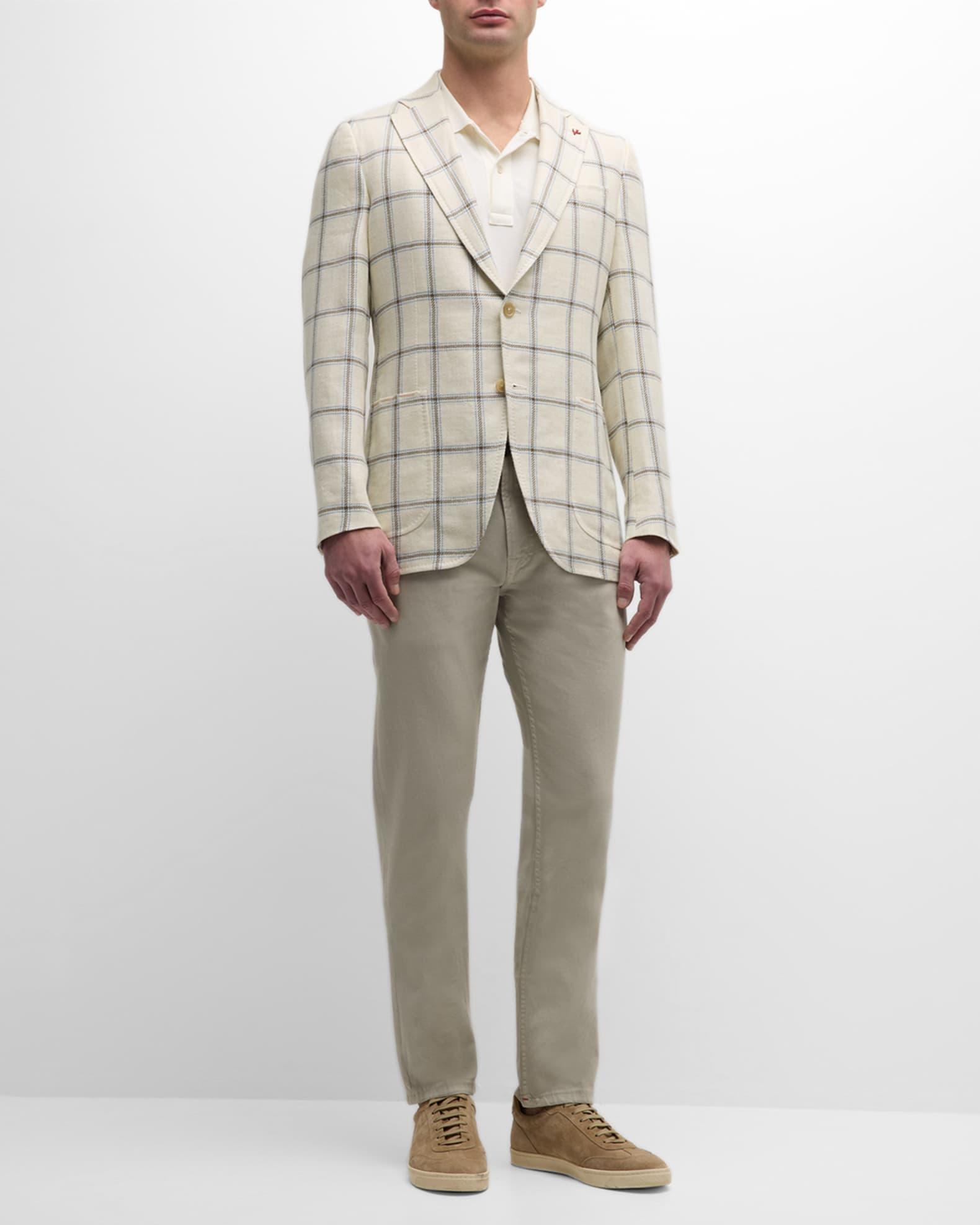Men's Windowpane Sport Coat Product Image