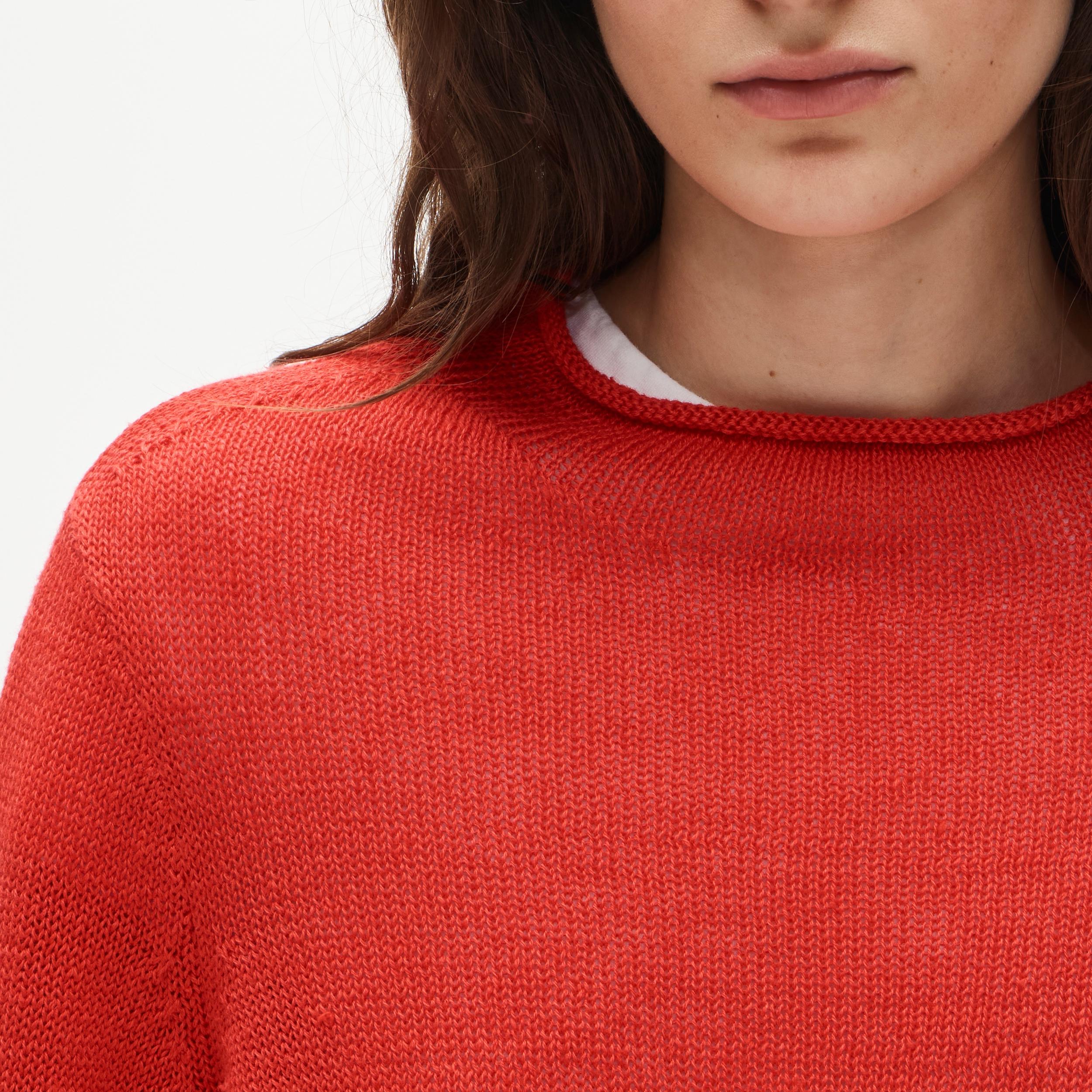 Summer Rollneck™ sweater in linen blend Product Image