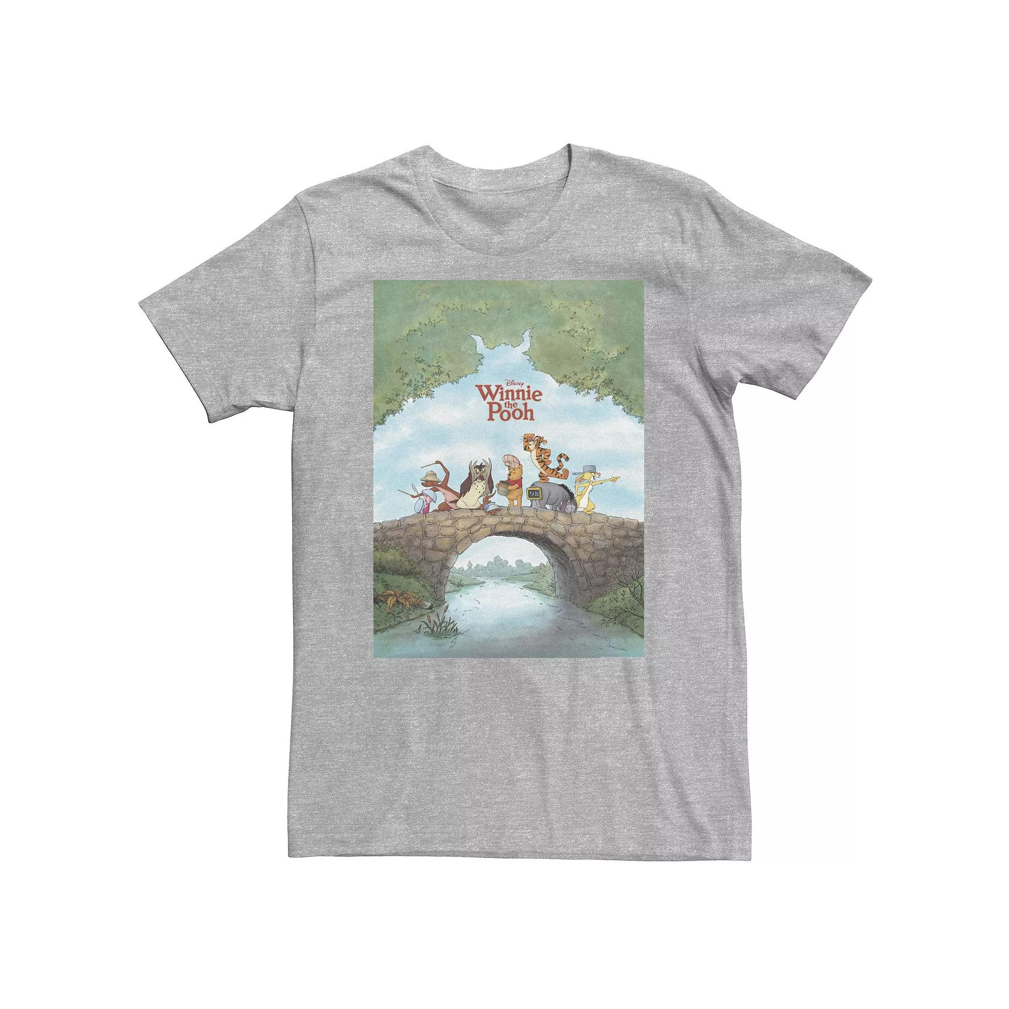 Big & Tall Disney Winnie The Pooh Poster Tee, Men's,  Product Image