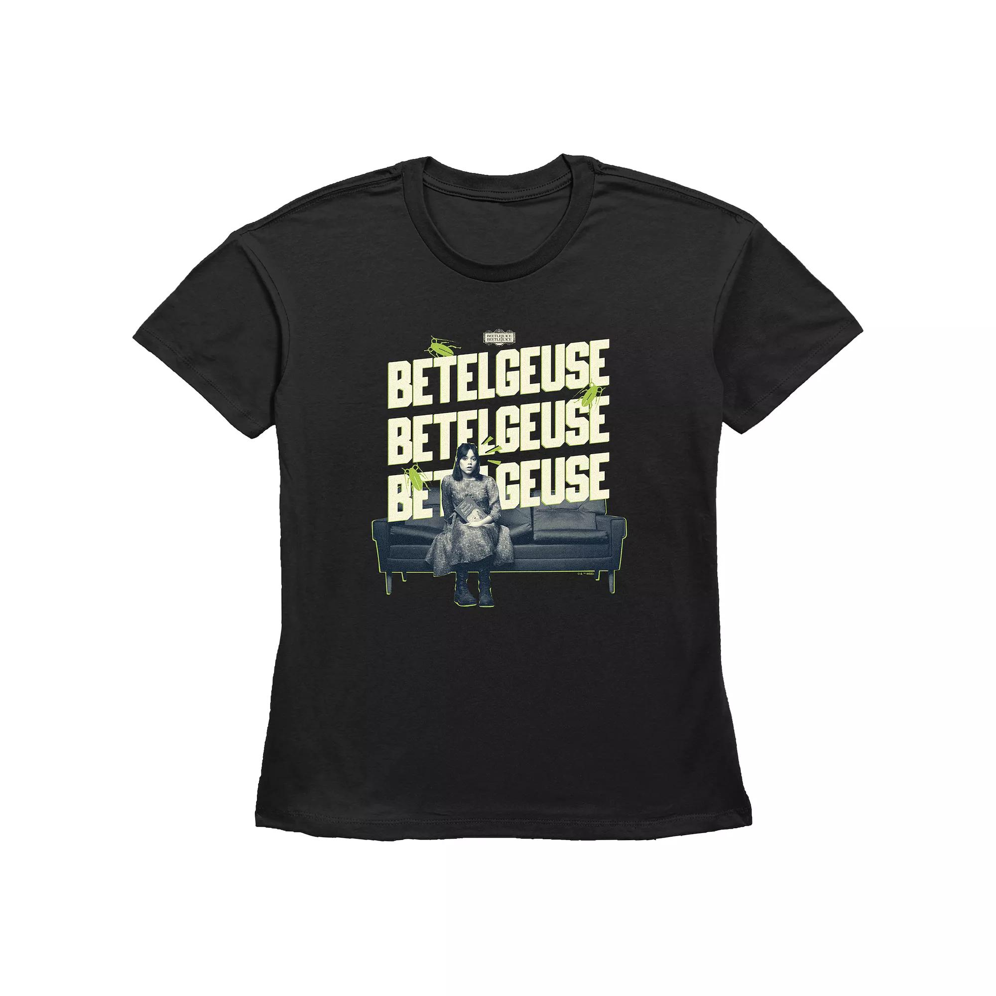 Women's Beetlejuice 2 Astrid On A Couch Graphic Tee,  Product Image