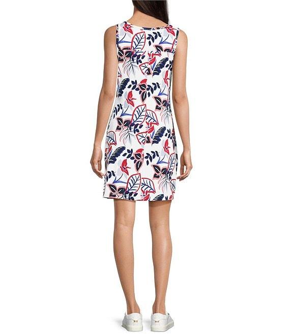 Columbia Women's Chill River Printed Crew Neck Sleeveless Shift Dress Product Image