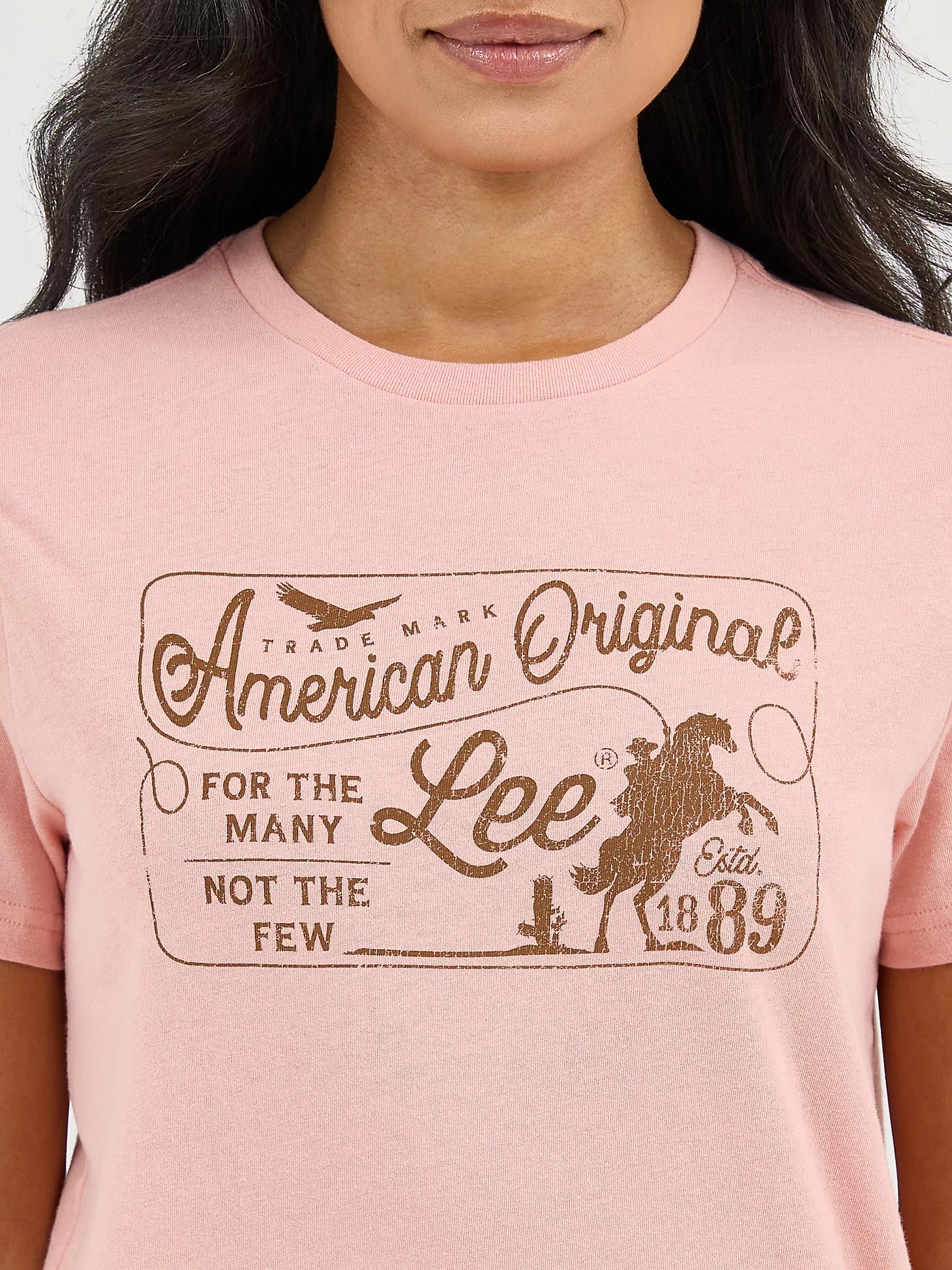 Women's American Original Lasso Graphic Tee | Women's Tops & Tees | Lee® Product Image