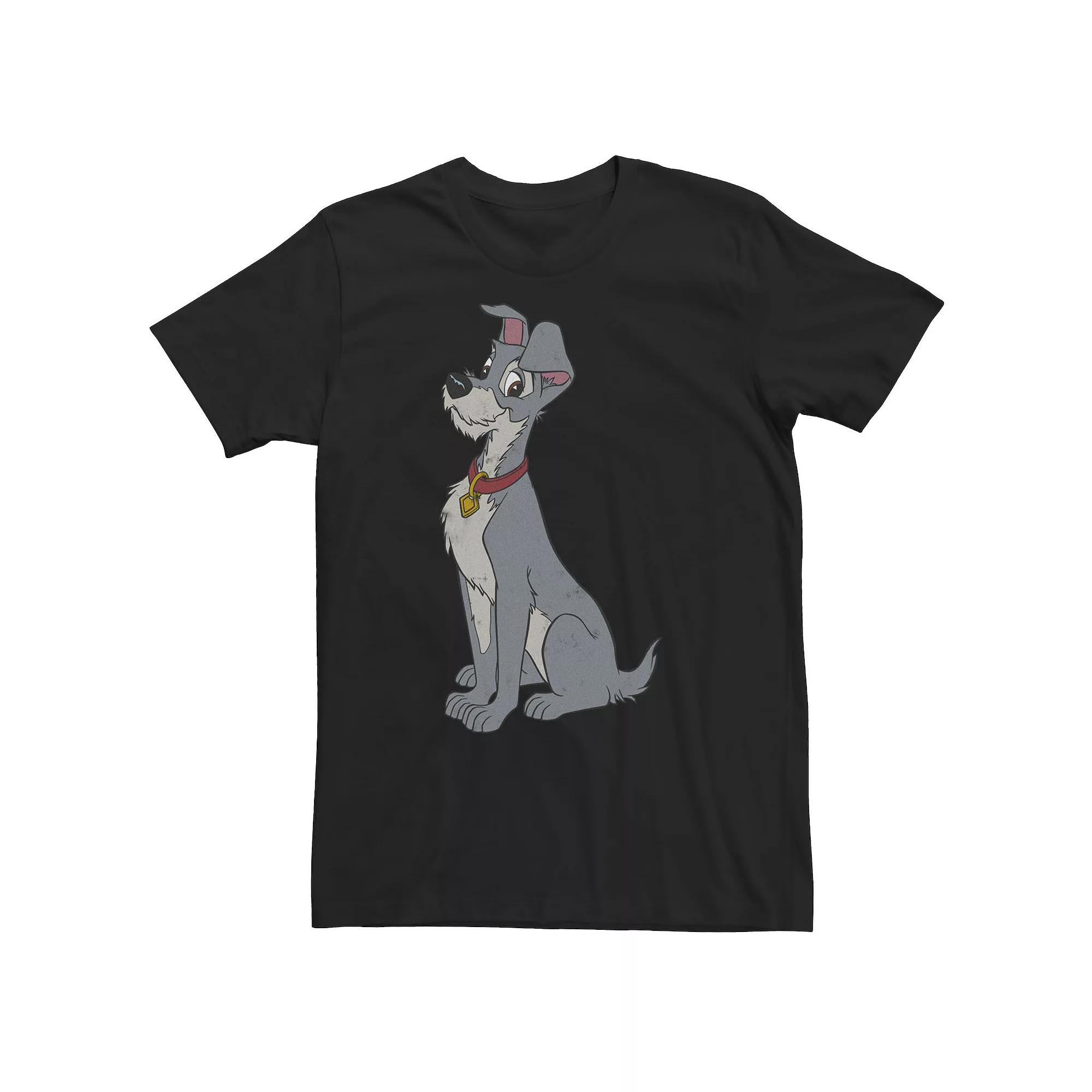 Big & Tall Disney Lady & The Tramp Simple Portrait Tee, Men's,  Product Image