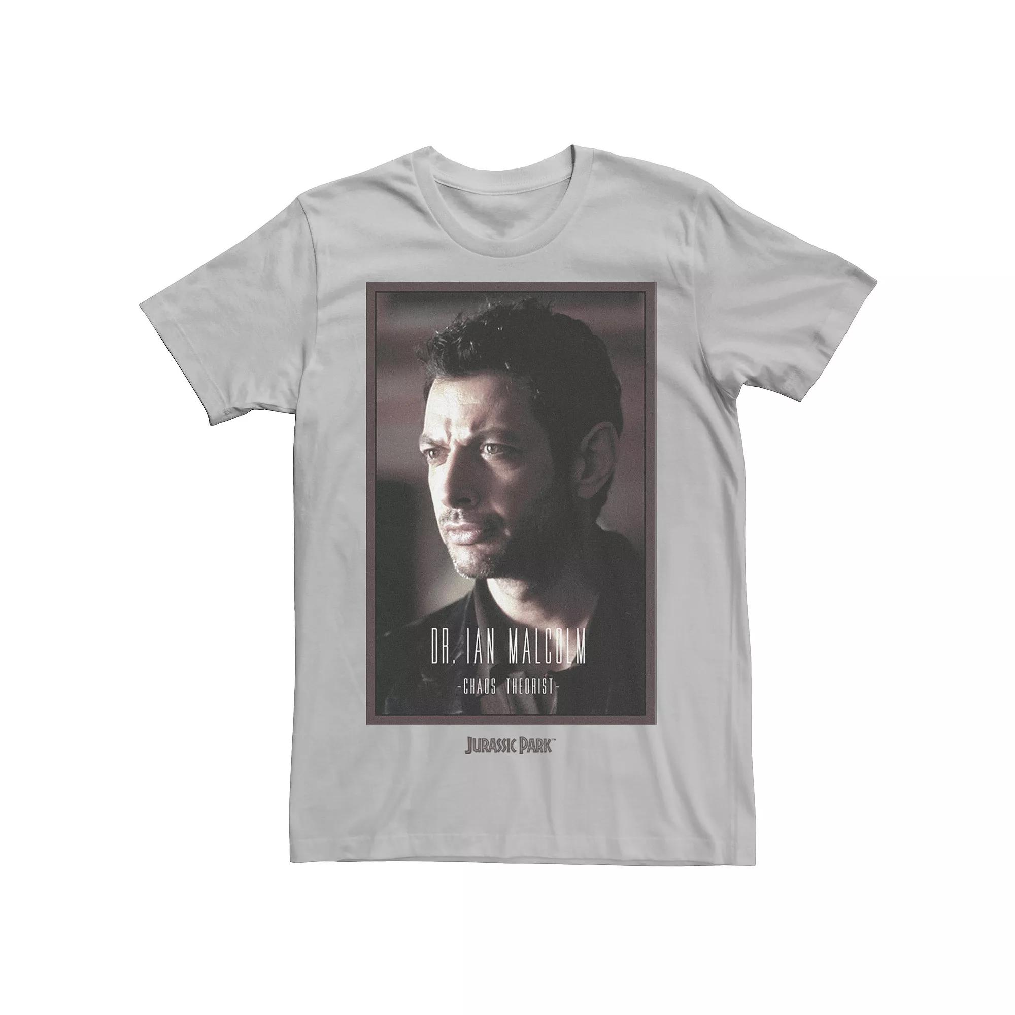 Men's Jurassic Park Dr. Ian Malcolm Chaos Theorist Tee,  Product Image