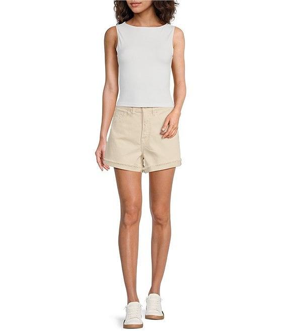 Good American Good 90s Mid-Rise Shorts Product Image