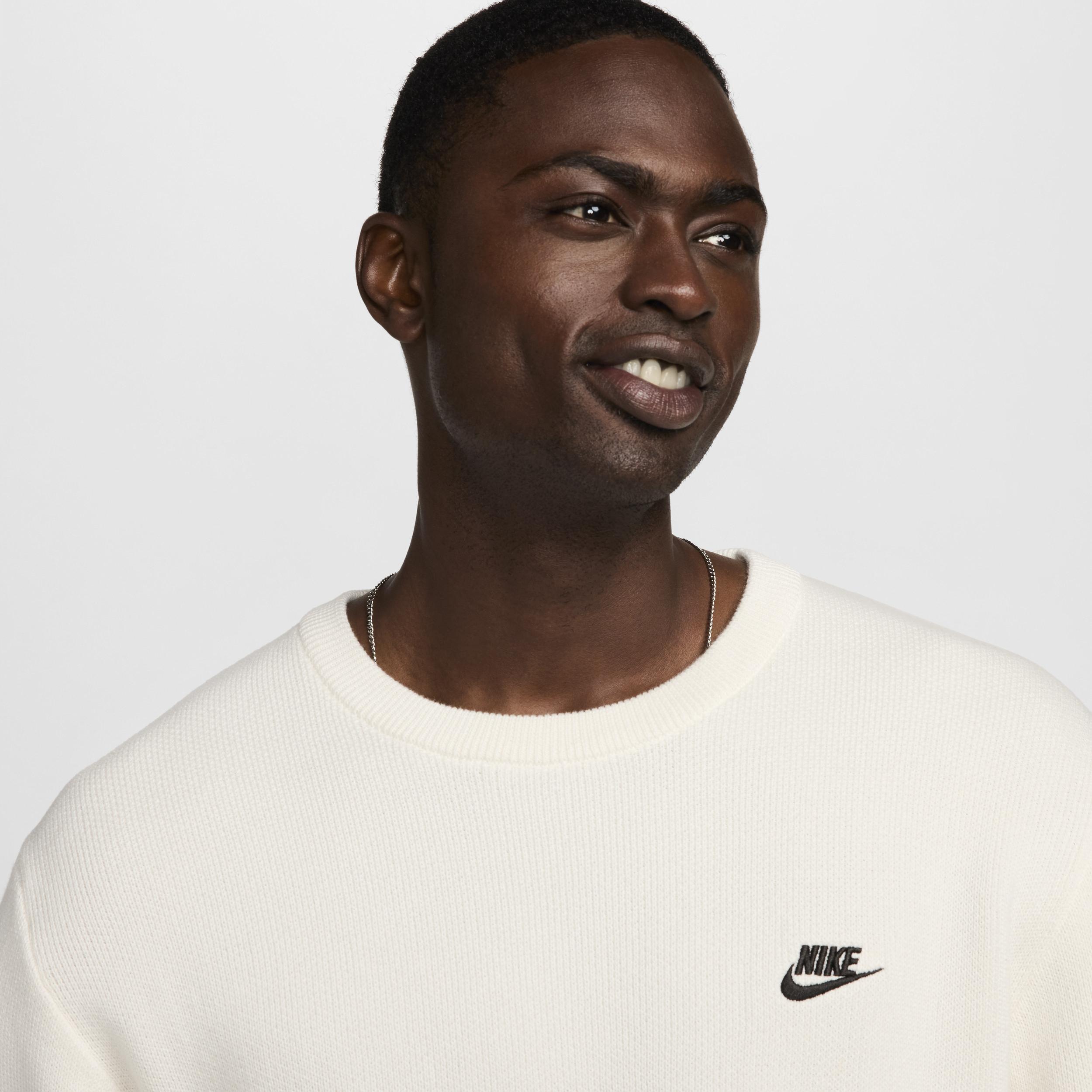Nike Men's Club Crew-Neck Sweater Product Image