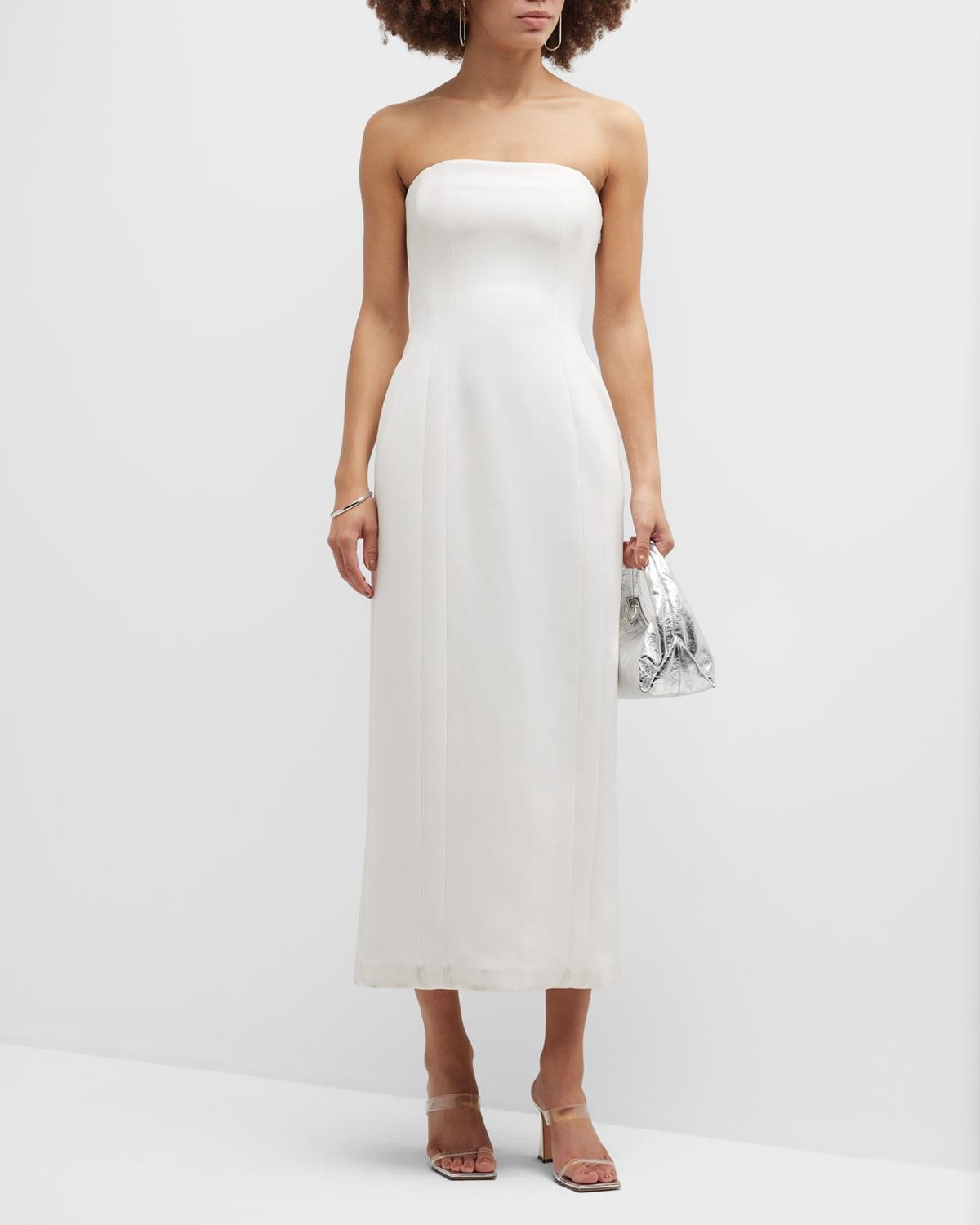 Elizabeth Strapless Midi Dress Product Image