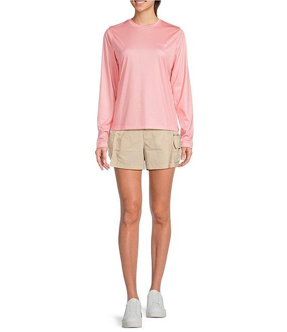 Columbia Women's Bahama Graphic Print Crew Neck Long Sleeve Shirt Product Image