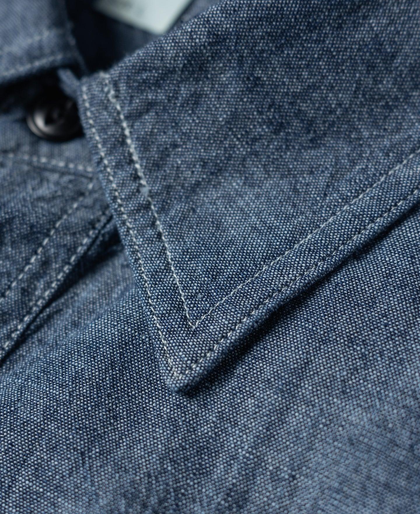 1943 Slub Cotton Chambray Work Shirt Product Image
