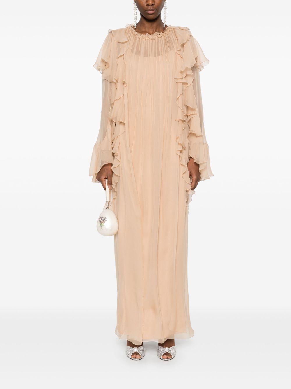 ruffled maxi dress Product Image