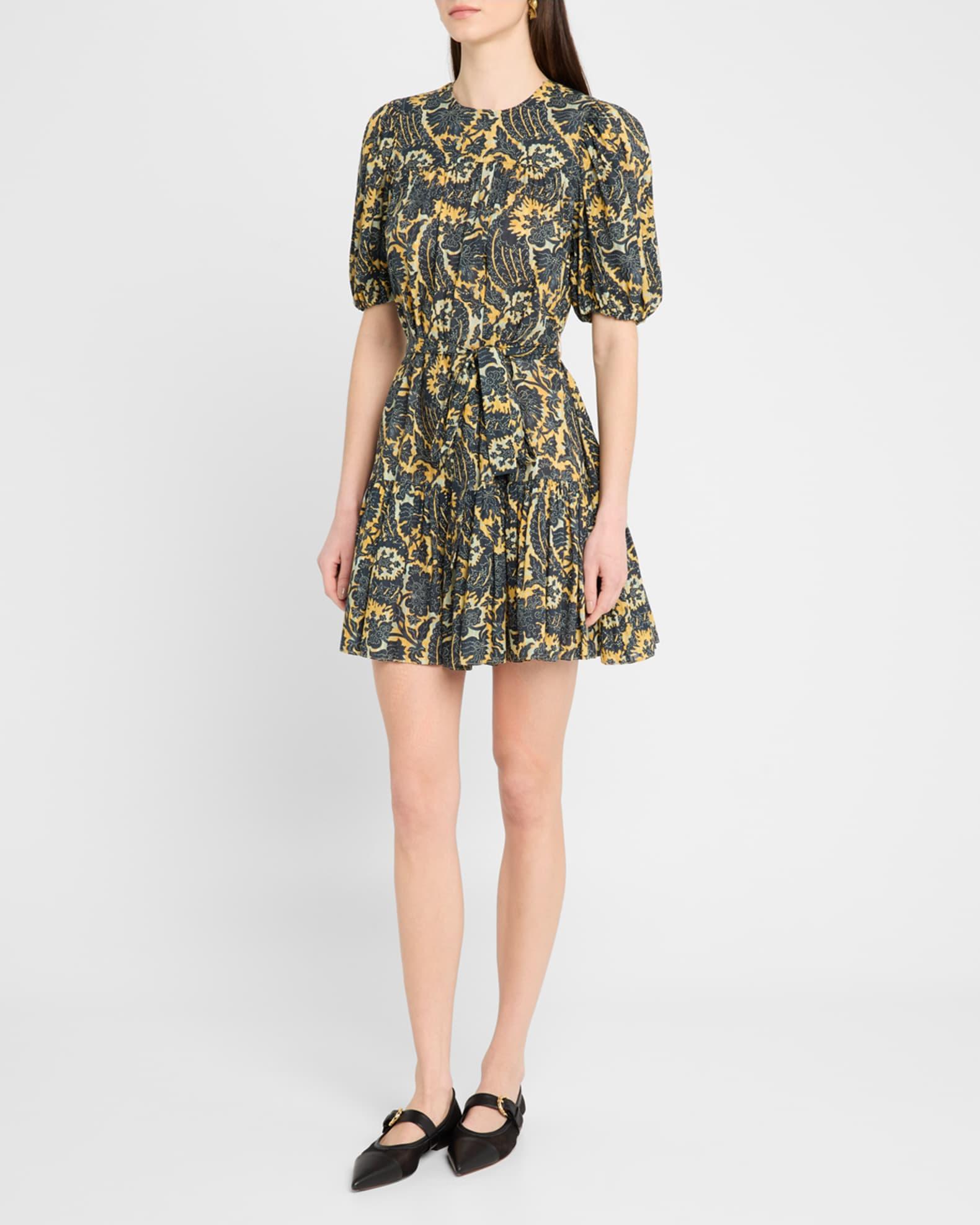 Rosalie Short-Sleeve Mini Dress Product Image