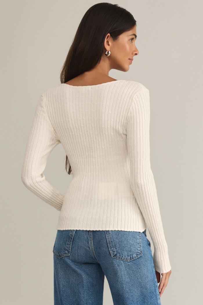 Emelie Button Up Sweater Product Image