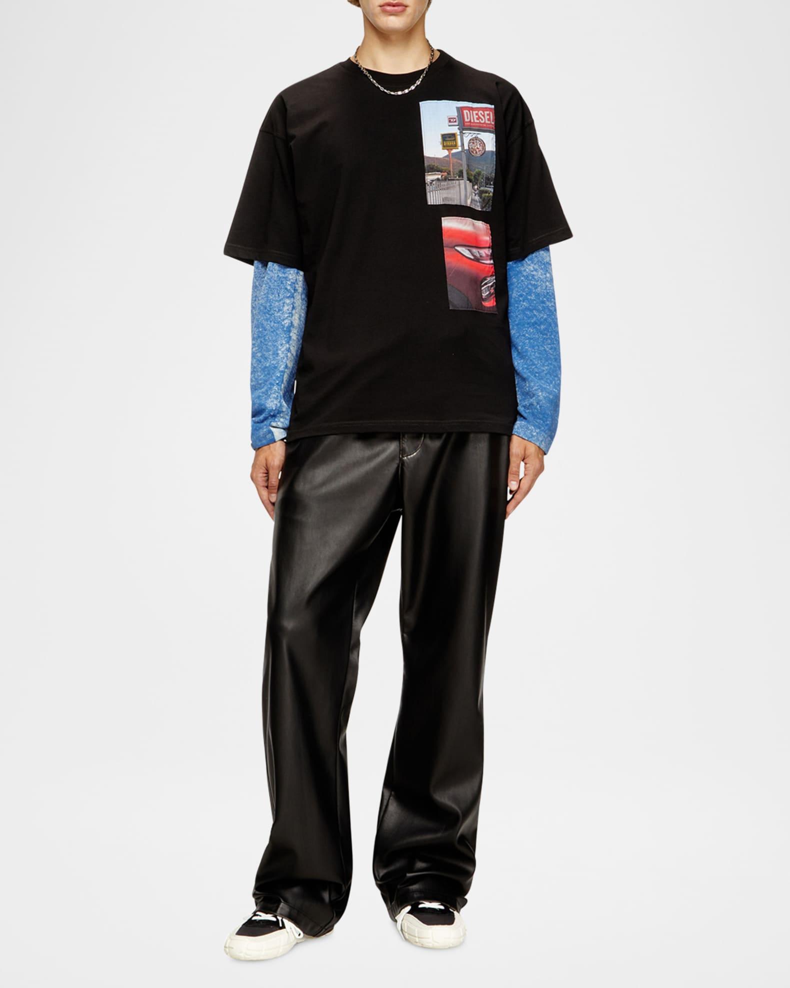 Men's T-Boxt-T3 Cotton Graphic T-Shirt Product Image