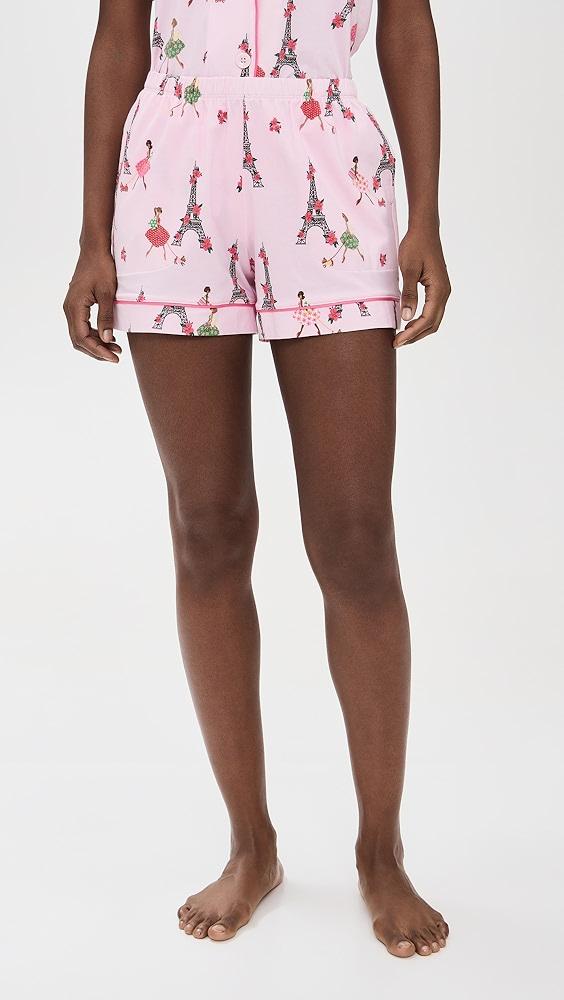 BedHead PJs Cotton Knit Short Sleeve Short PJ Set | Shopbop Product Image