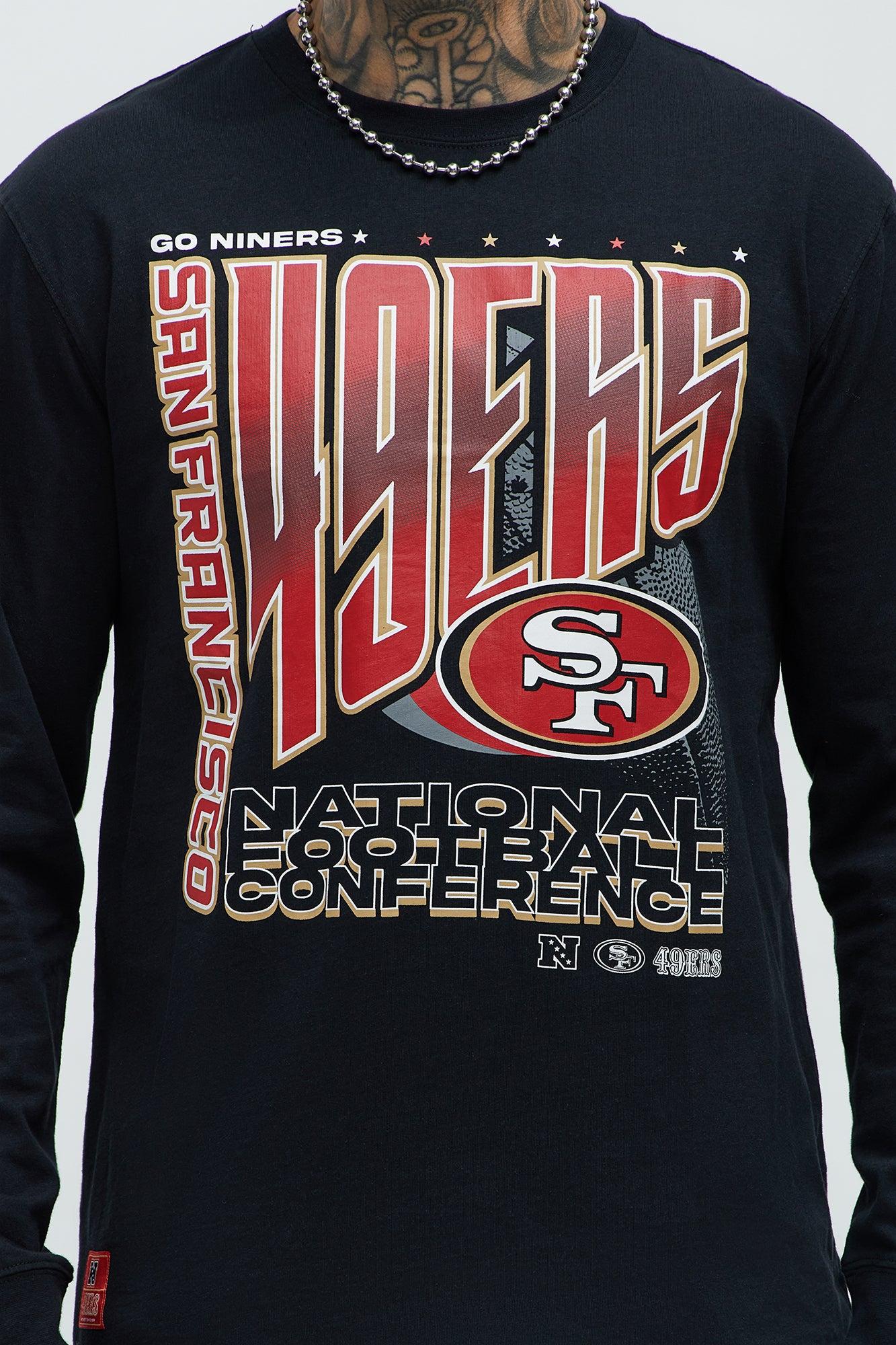 49ers In Orbit Long Sleeve Tee - Black Product Image