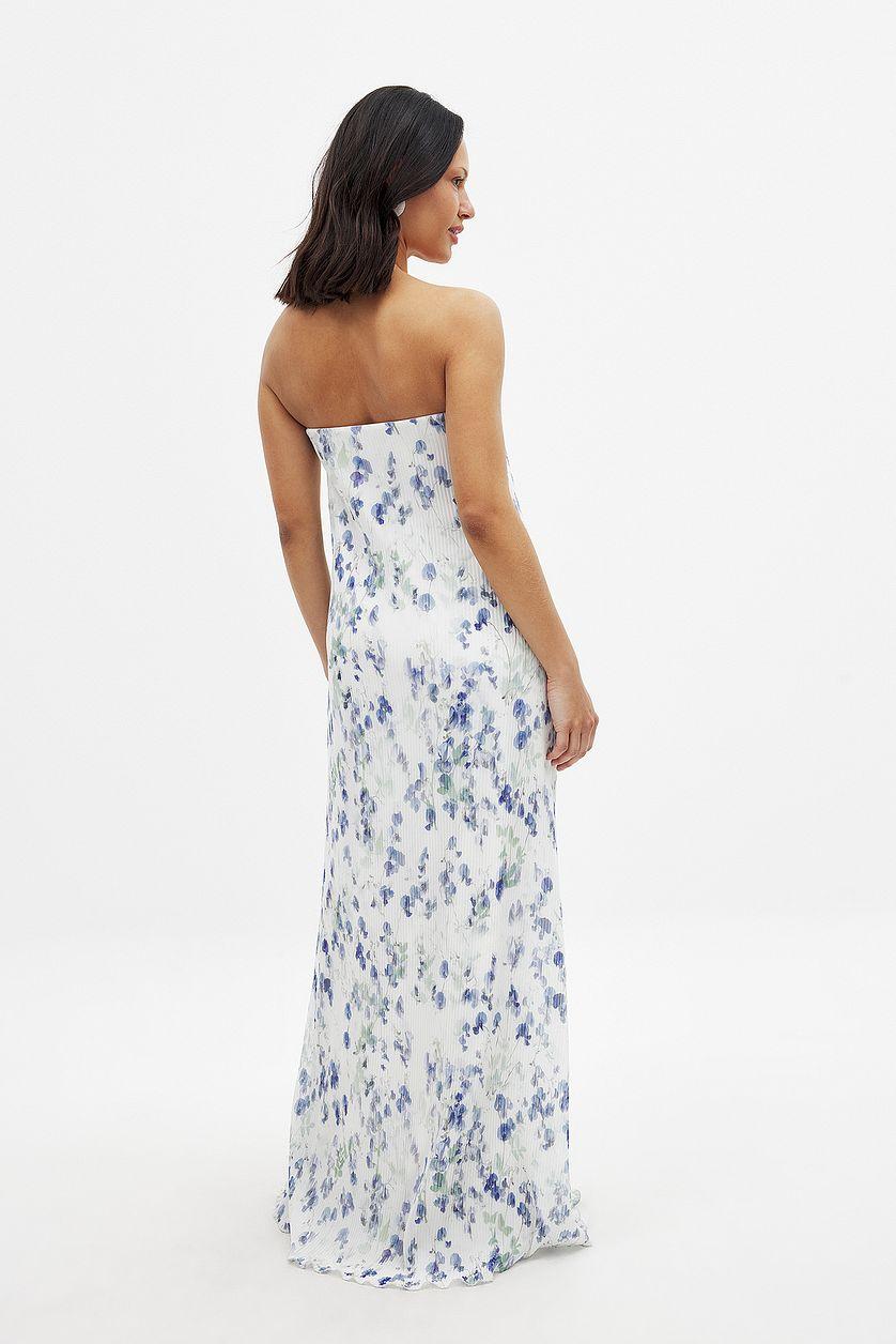 Plisse Maxi Tube Dress Product Image