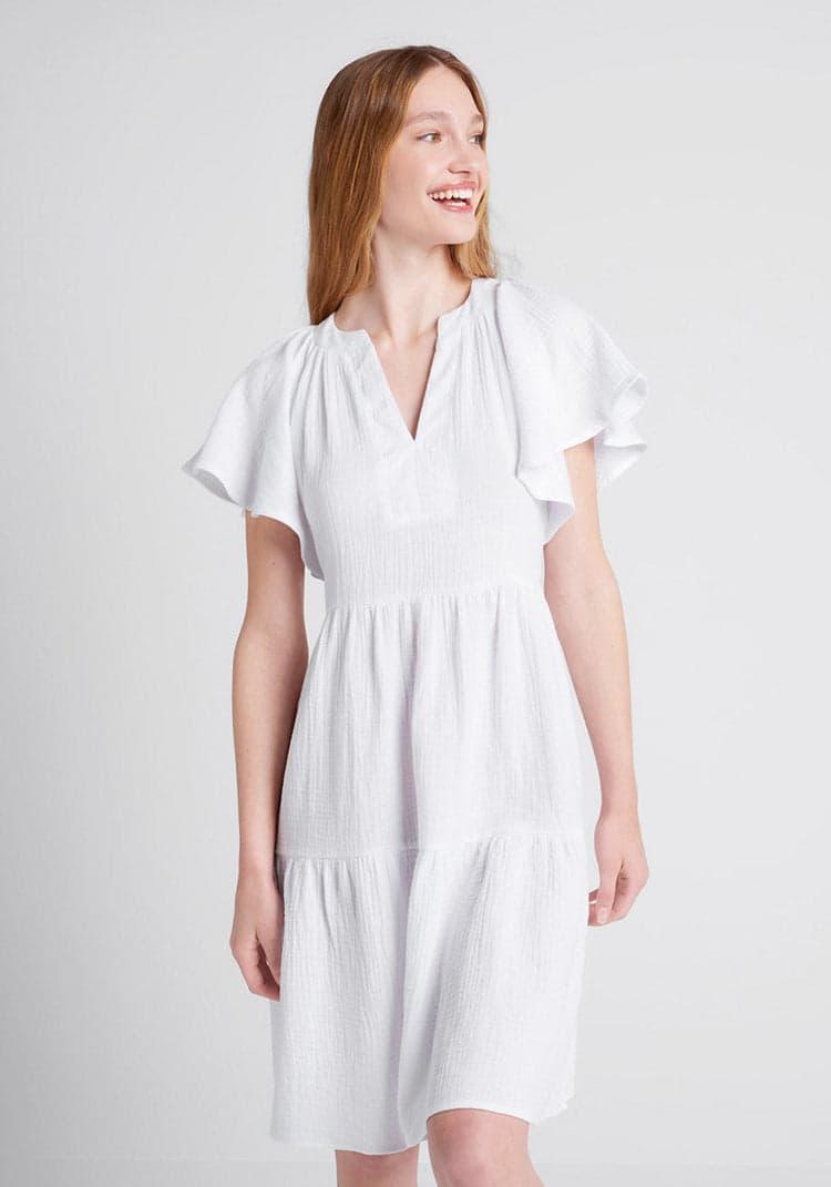 Sun-Soaked Cotton Dress Product Image