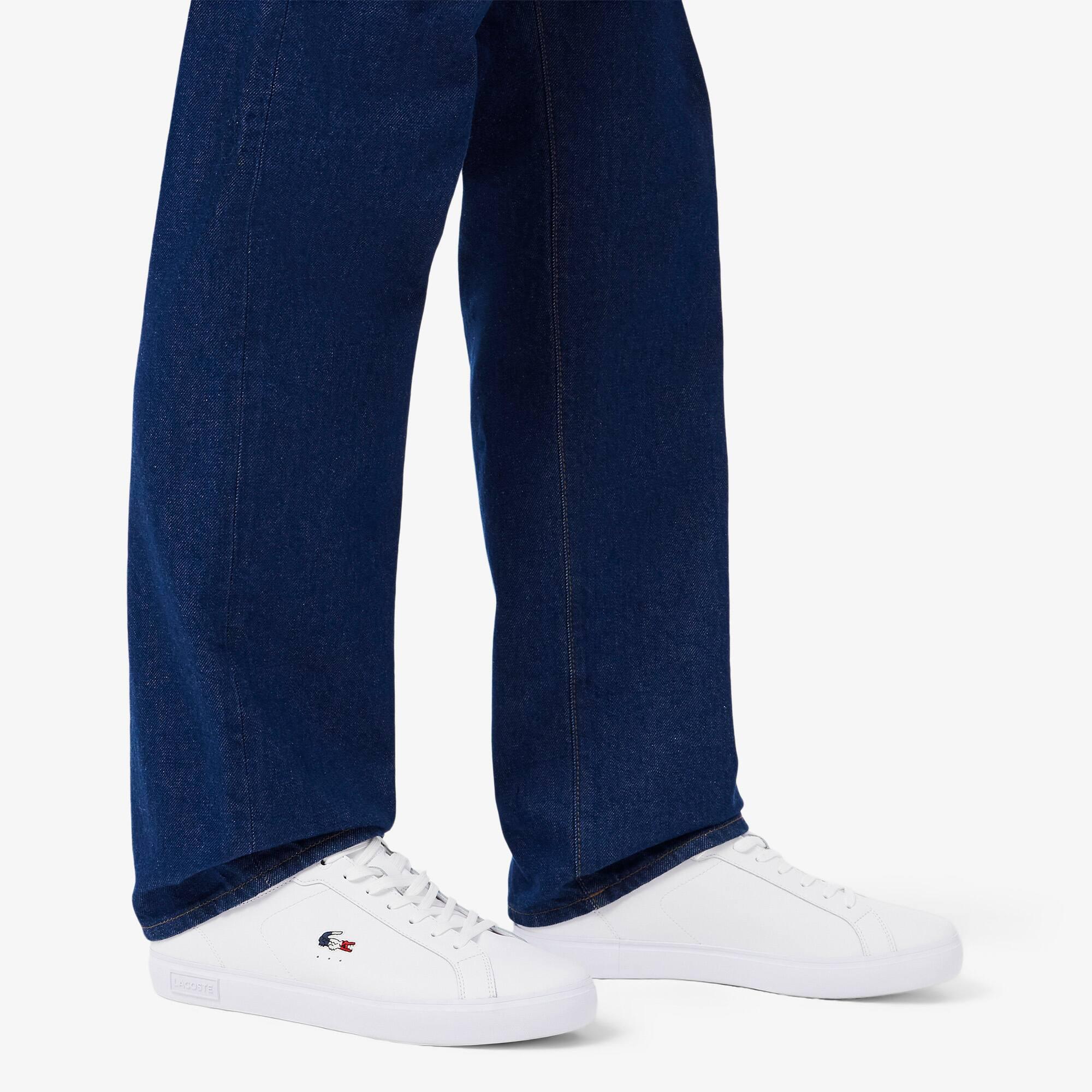 Men's Powercourt Leather Sneakers Product Image