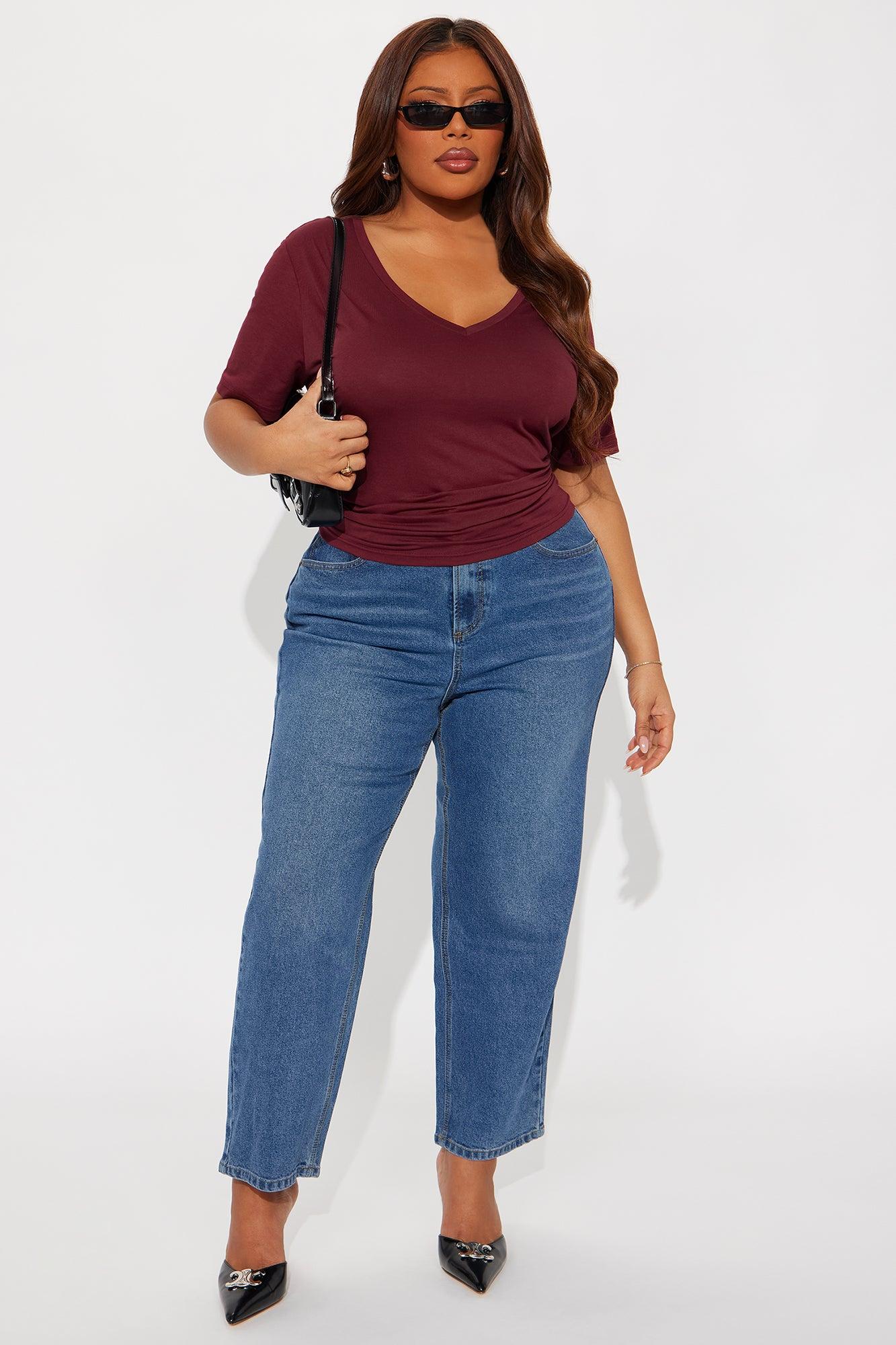 Jennifer 90's  Ankle Straight Leg Jeans - Medium Wash Female Product Image