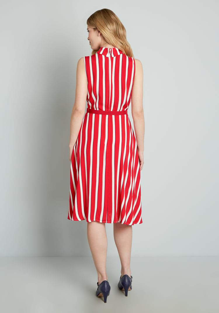 ModCloth x Collectif Posh Your Luck A-Line Dress Product Image