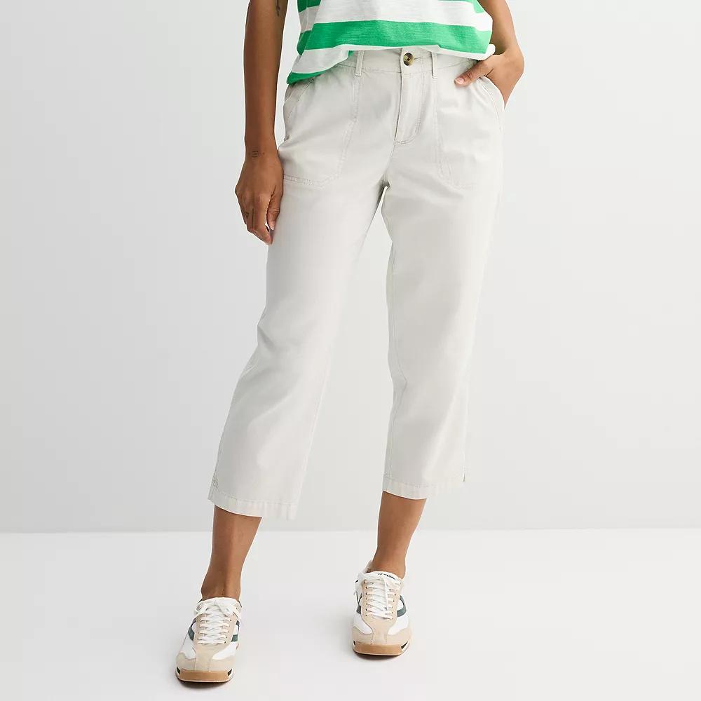 Women's Sonoma Goods For Life® Utility Capri Pants,  Product Image