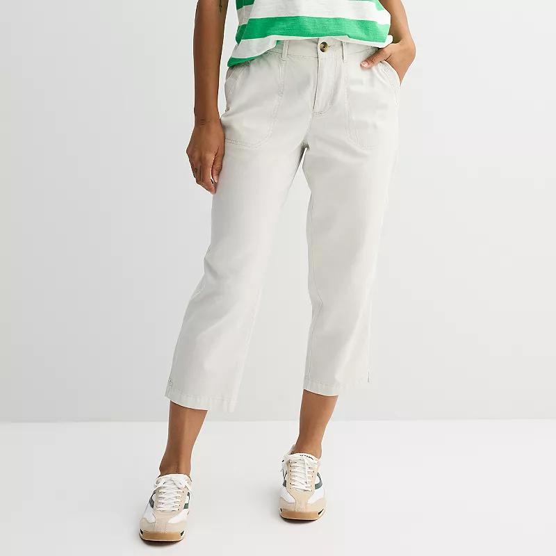 Women's Sonoma Goods For Life® Utility Capri Pants,  Product Image