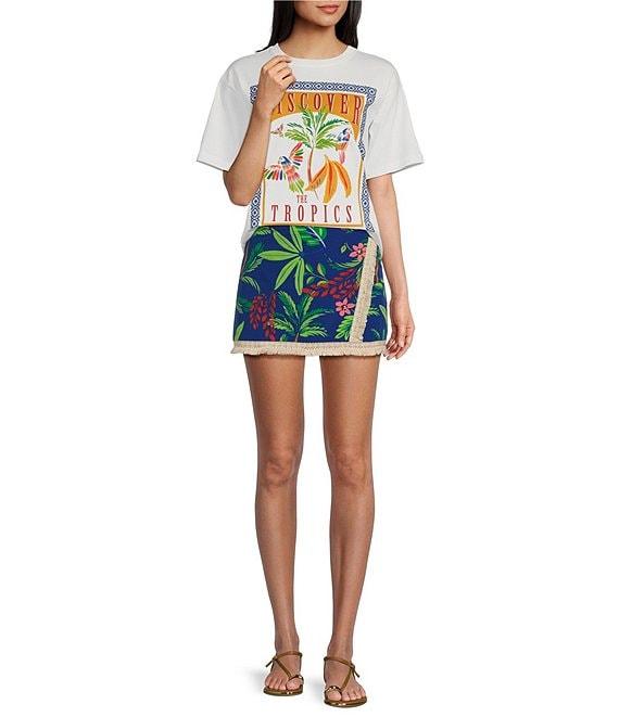 Chelsea & Violet Mini Asymmetrical Deanne Skirt Product Image