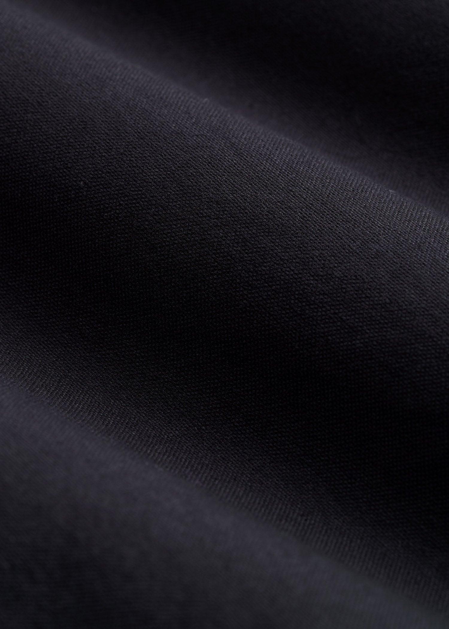 Pinpoint Oxford Shirt for Tall Men in Black Male Product Image