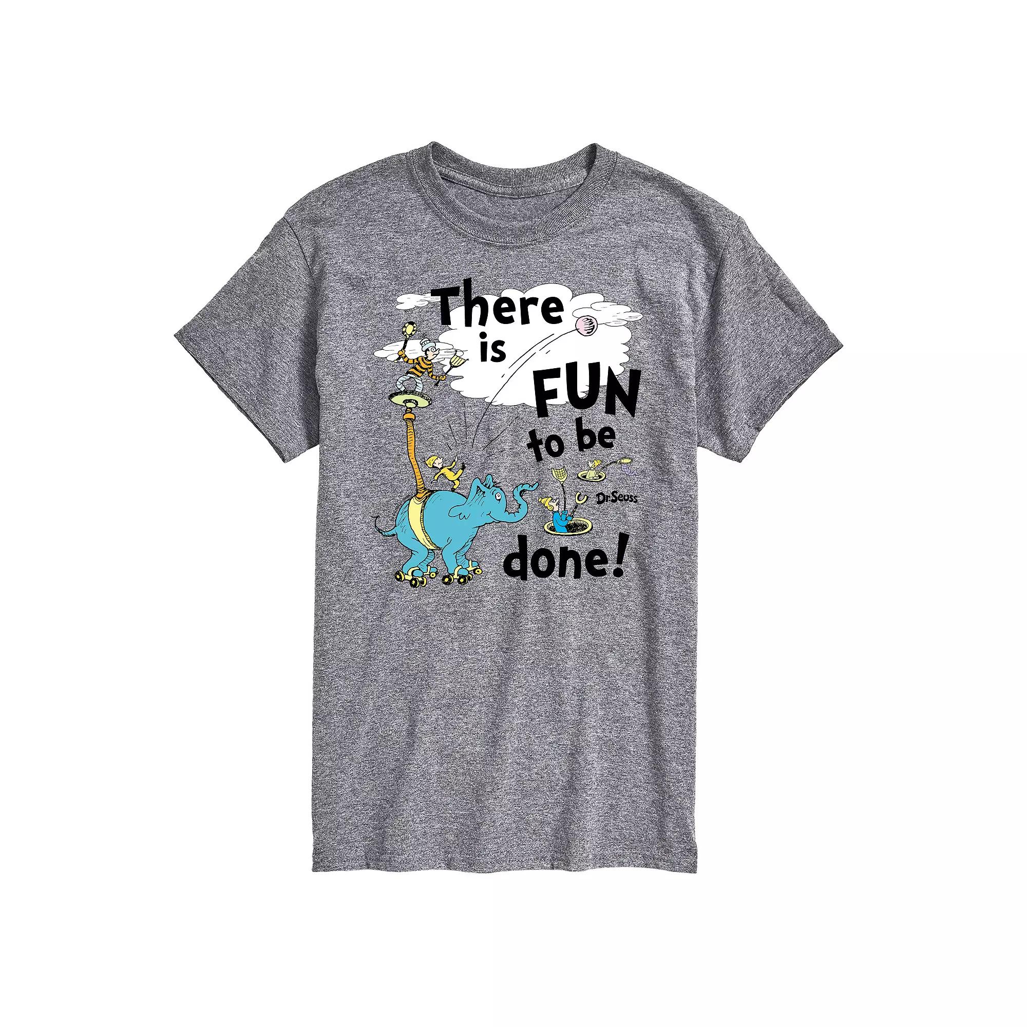Big & Tall Dr. Seuss There Is Fun To Be Done Tee, Men's,  Product Image